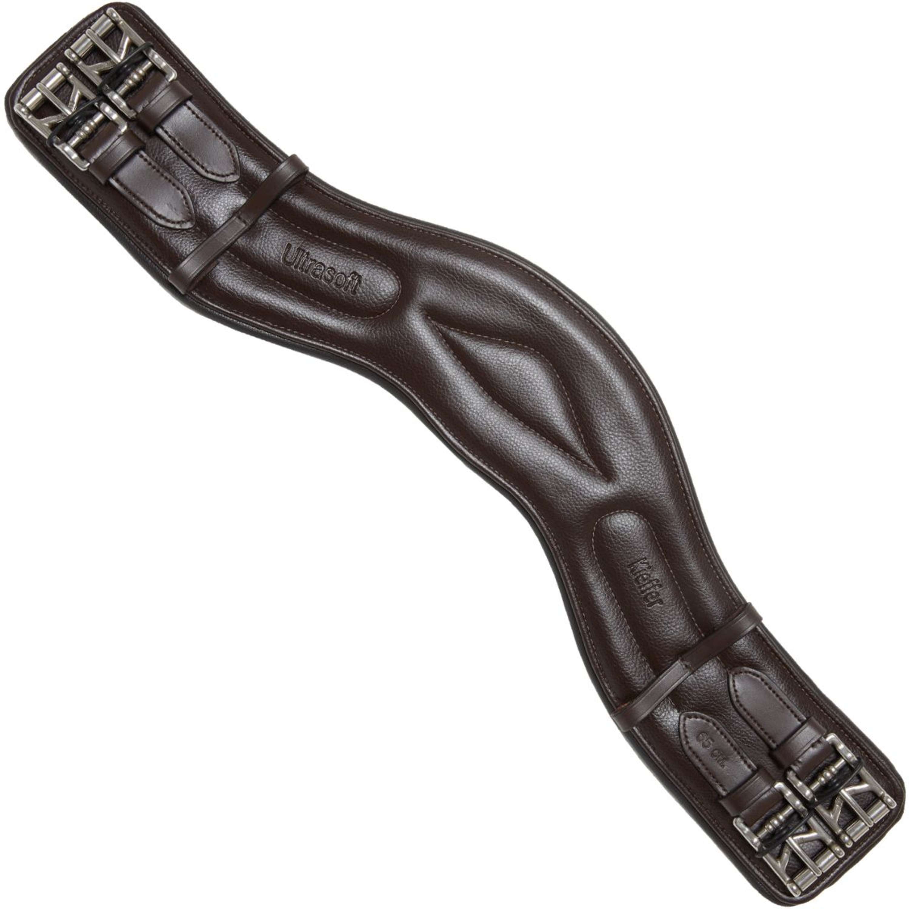 Kieffer Popręg Ultrasoft Ujeżdżenie Brązowy