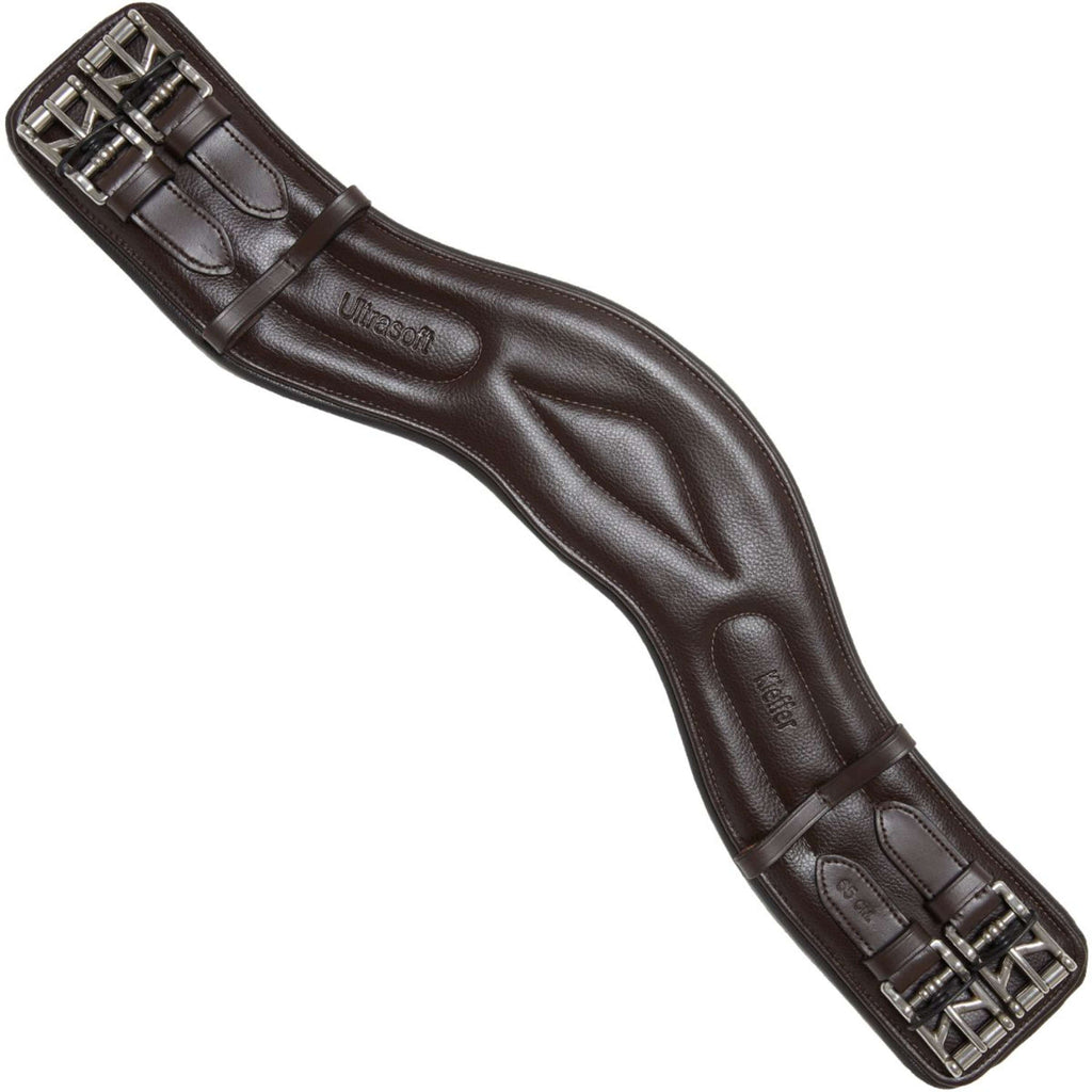 Kieffer Popręg Ultrasoft Ujeżdżeniowy Brązowy