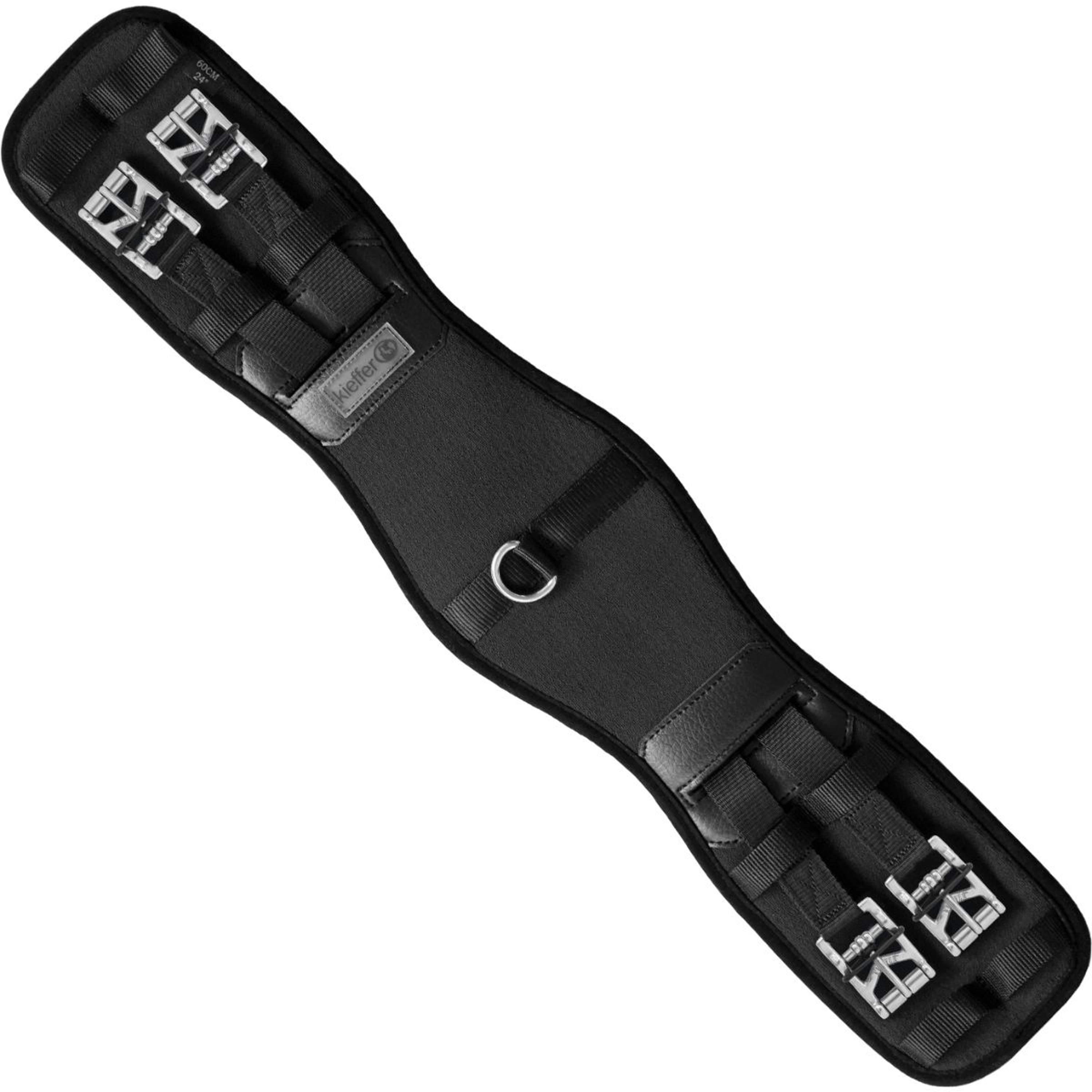 Kieffer Popręg Air Tex Plus Czarny