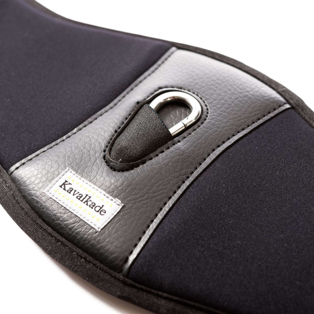 Kavalkade Popręg Uniwersalny Comfort Memory Foam Czarny