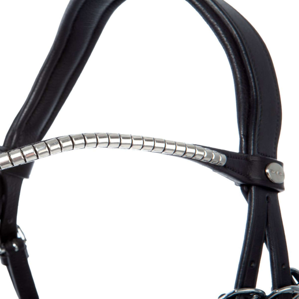 Kavalkade Ogłowie Clincher Brązowy/Mosiężny