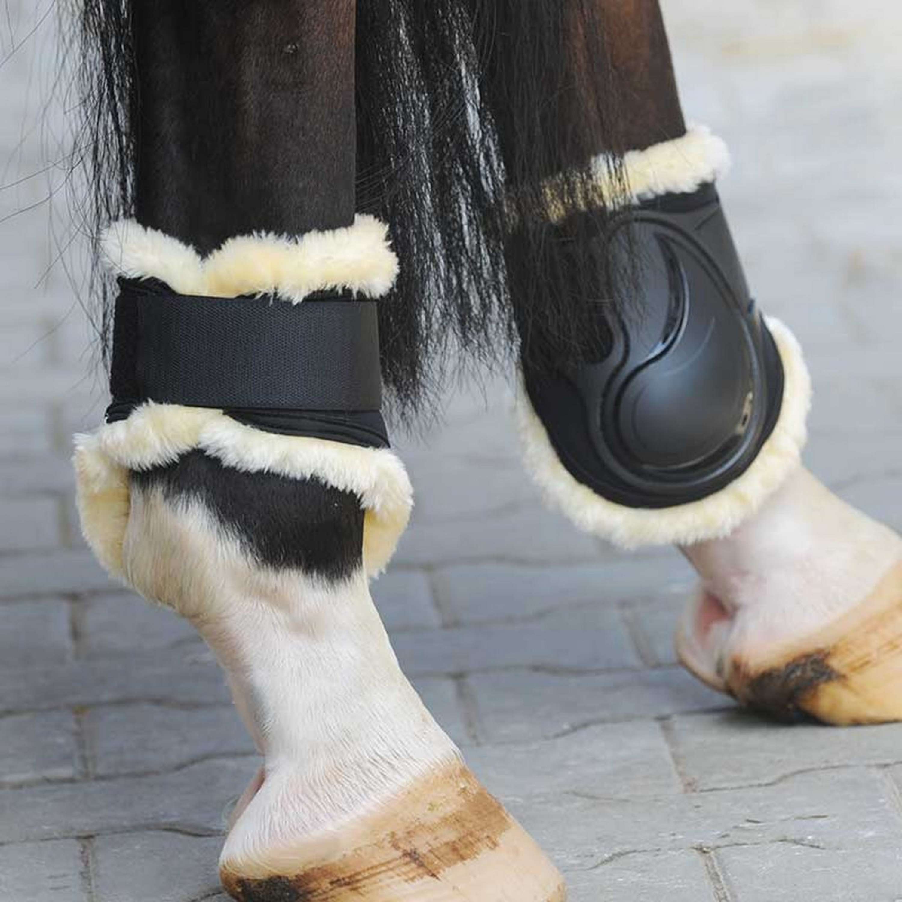 Kavalkade Ochraniacze Na Pęciny Compete 'n Wool Czarny