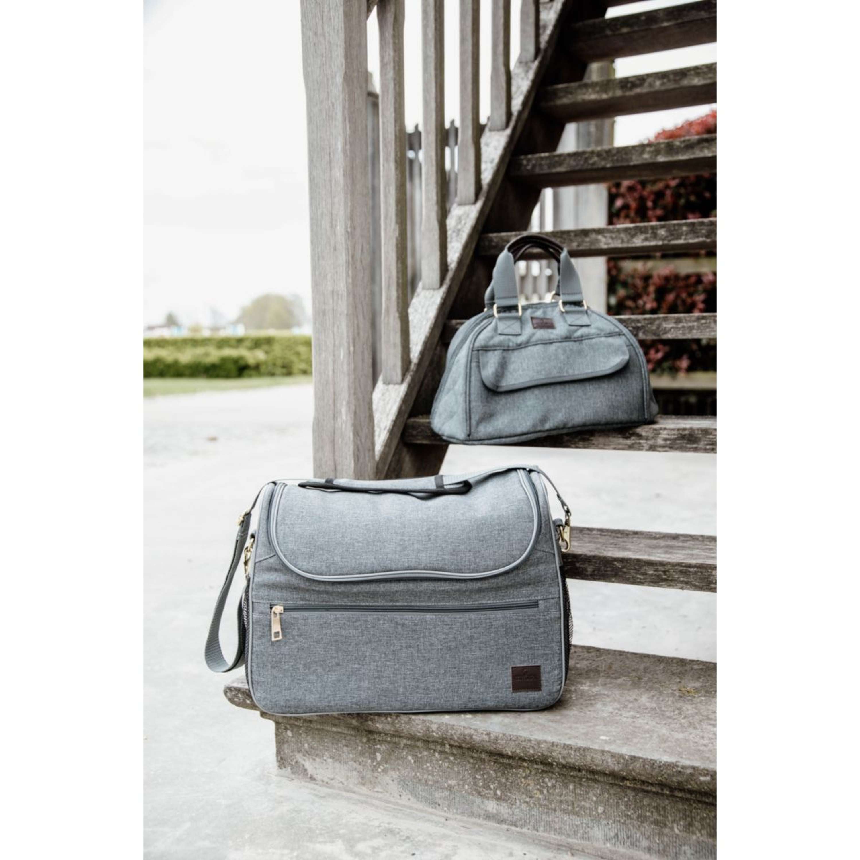 Grooming Deluxe by Kentucky Grooming Bag Set Szary