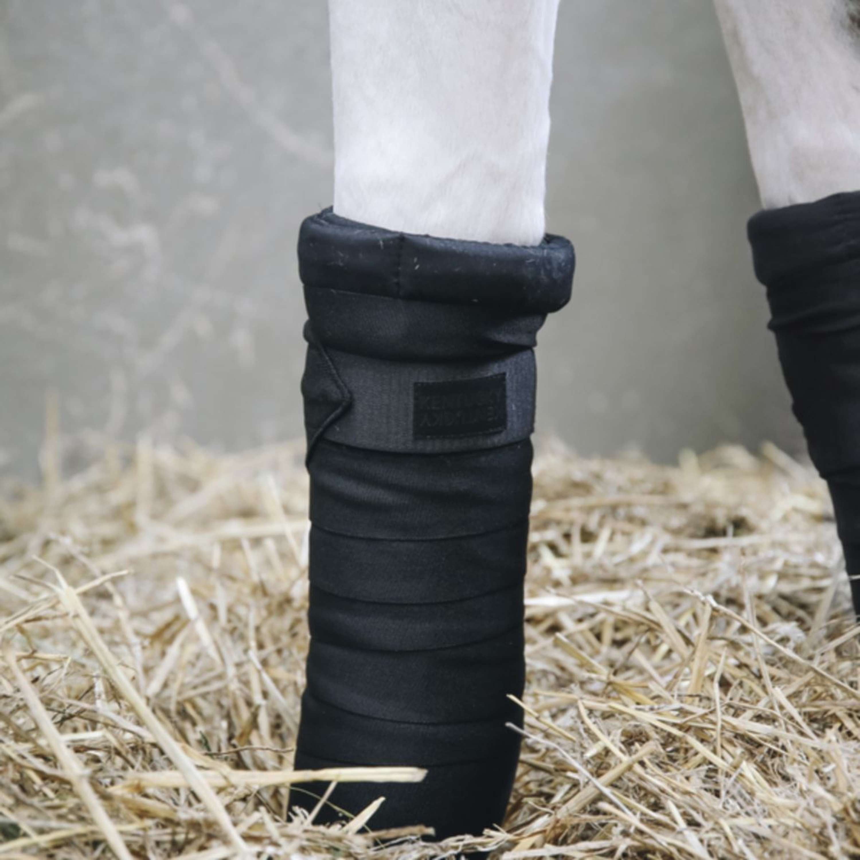 Kentucky Owijki Stajenne Repellent Zestaw z 4 Czarny