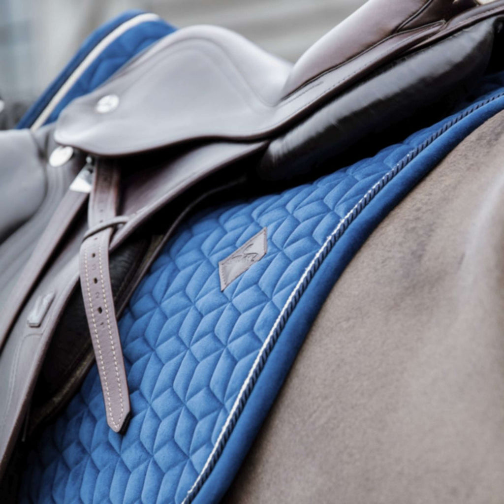 Kentucky Potnik Basic Velvet Skokowy Granatowy