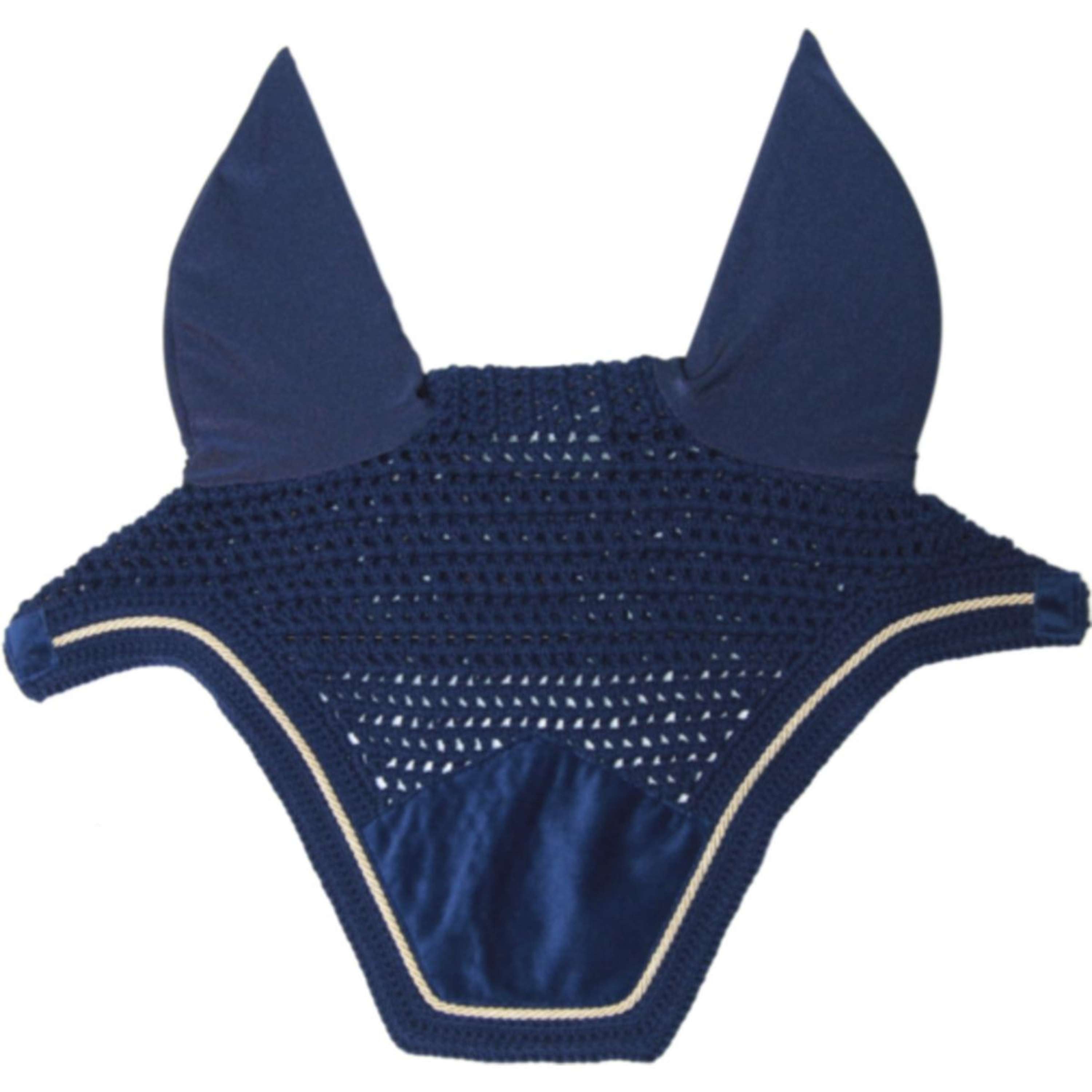 Kentucky Siateczka Na Uszy Wellington Basic Velvet Granatowy