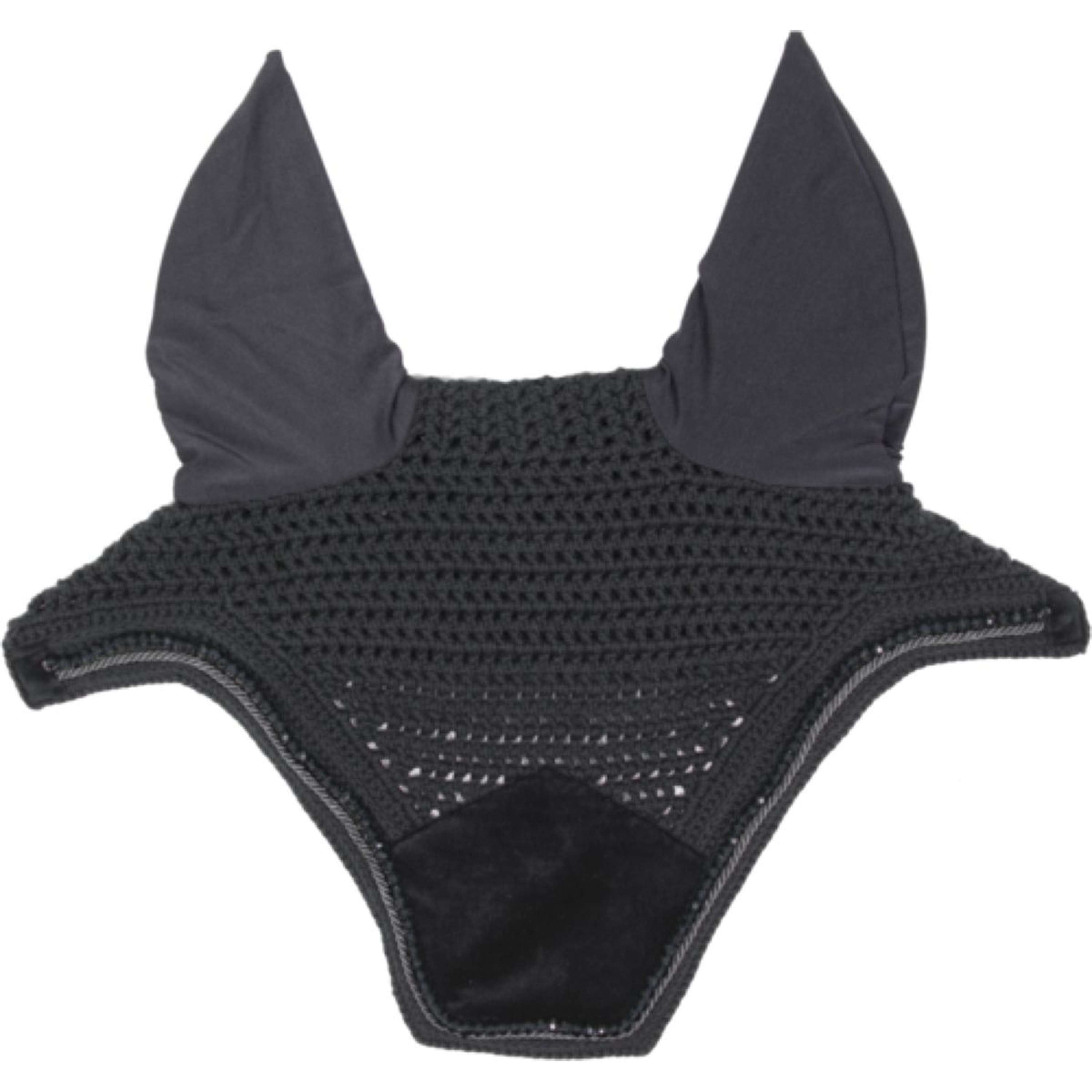 Kentucky Siateczka Na Uszy Wellington Velvet Pearls Czarny