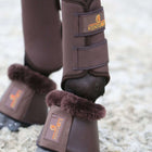 Ochraniacze Kentucky Turnout Boots 3D Spacer brązowe