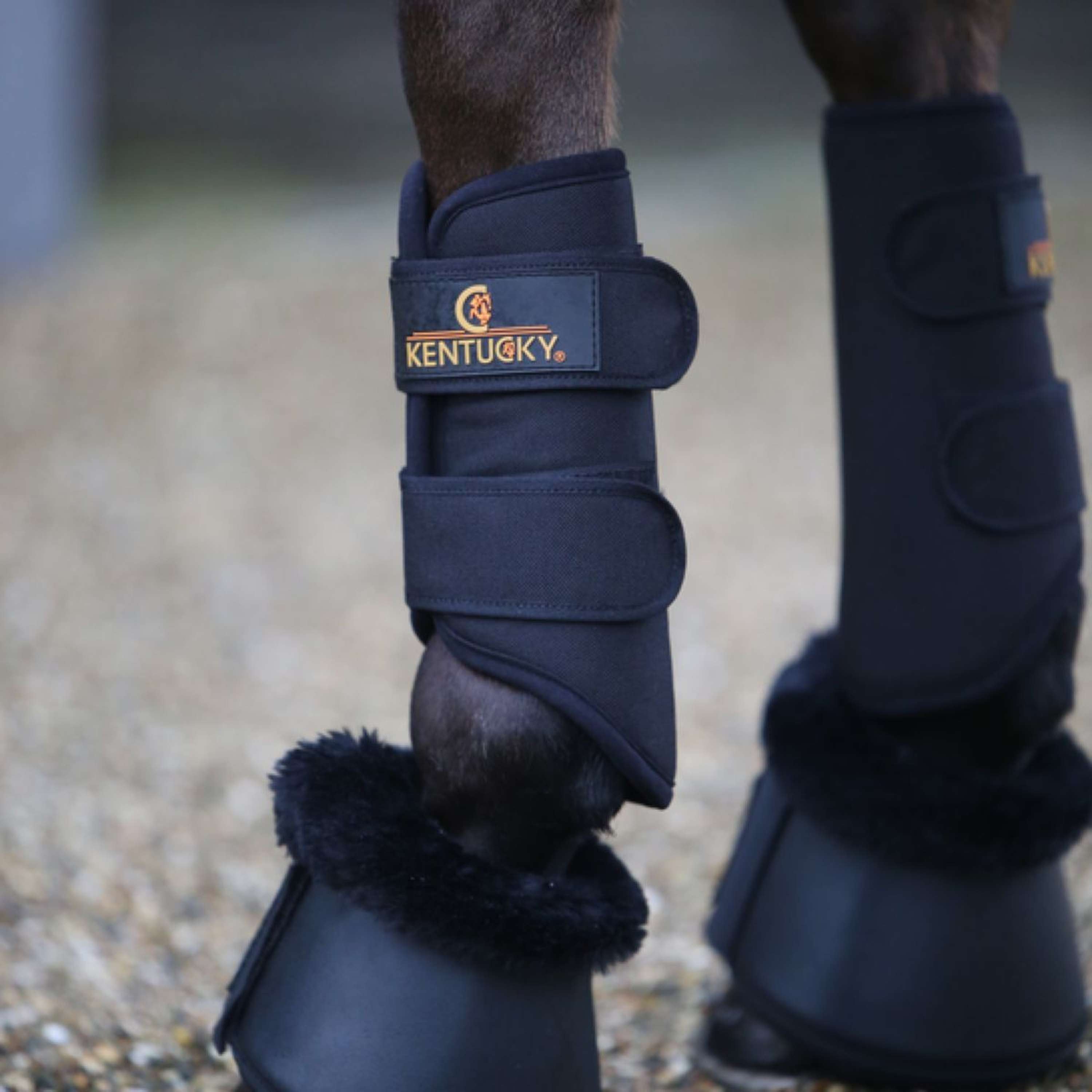 Kentucky Turnout Boots 3D Spacer Czarny