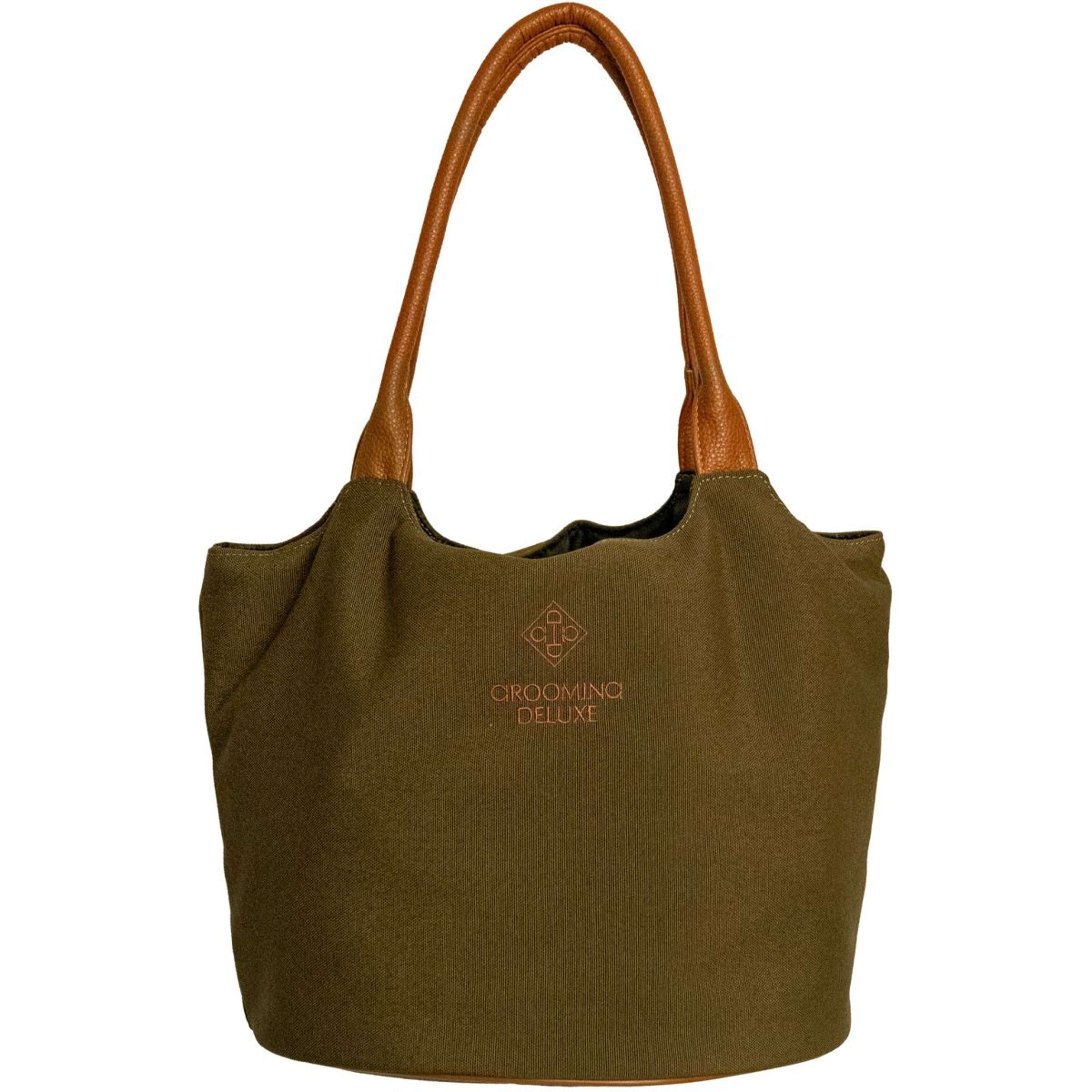 Kentucky Grooming Bag Canvas Khaki