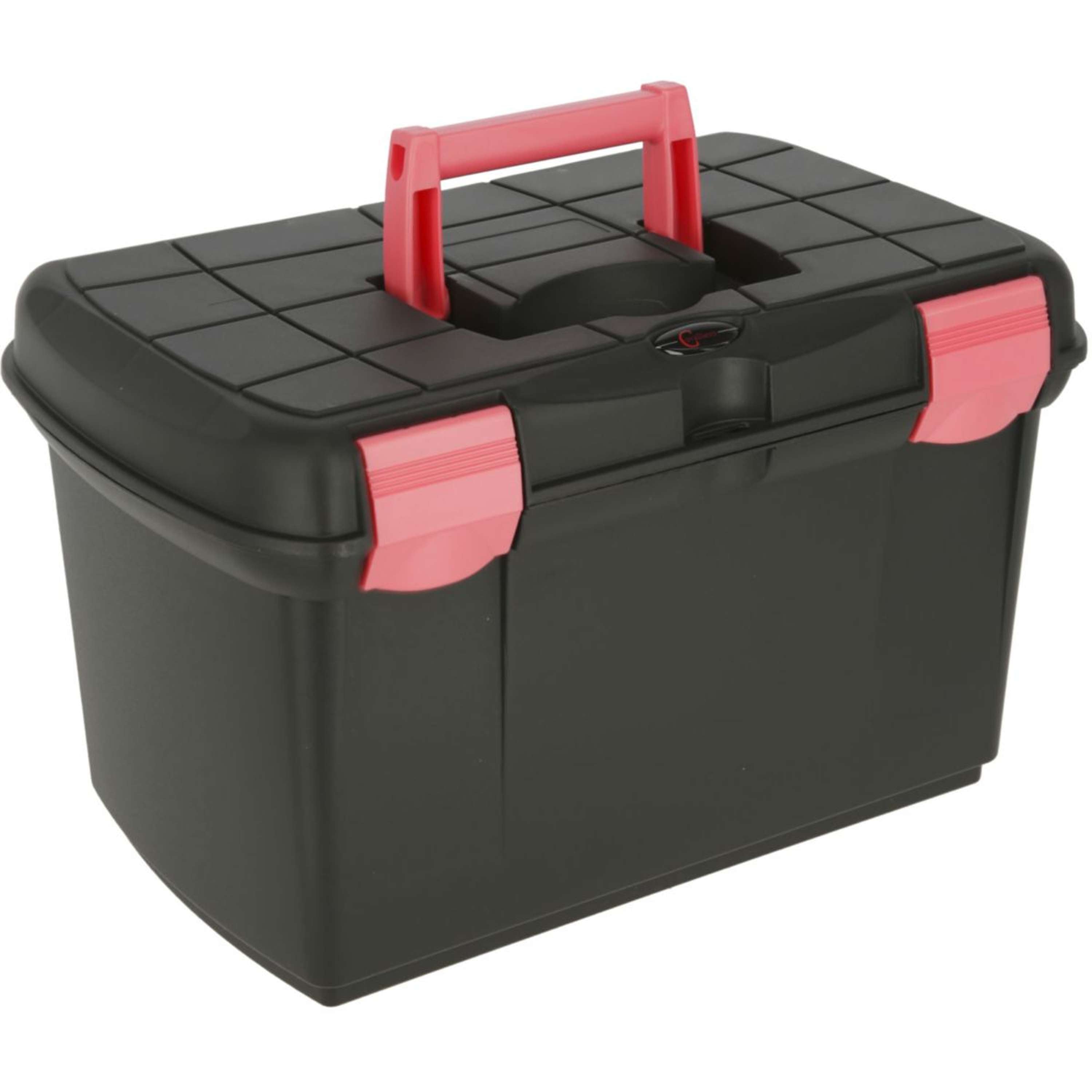 Kerbl Grooming Box Arezzo Wyjmowany Wstawka Czarny/Fuksjowy