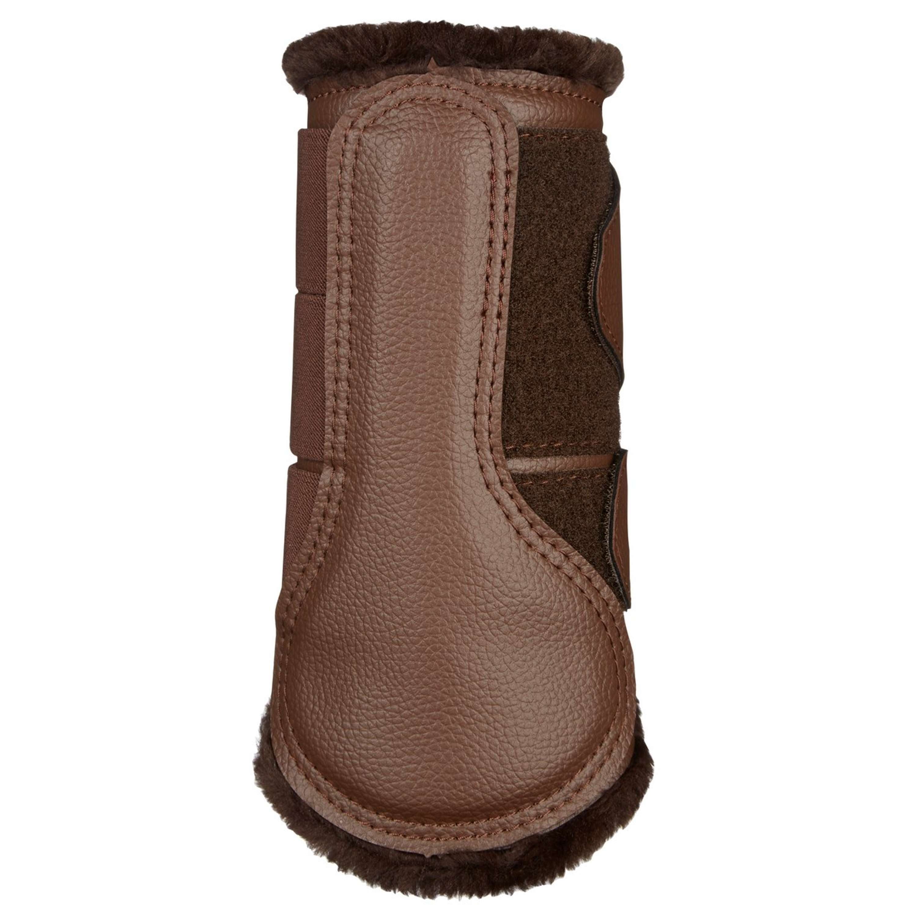 LeMieux Ochraniacze na nogi Brushing Fleece Brązowy/Brązowy