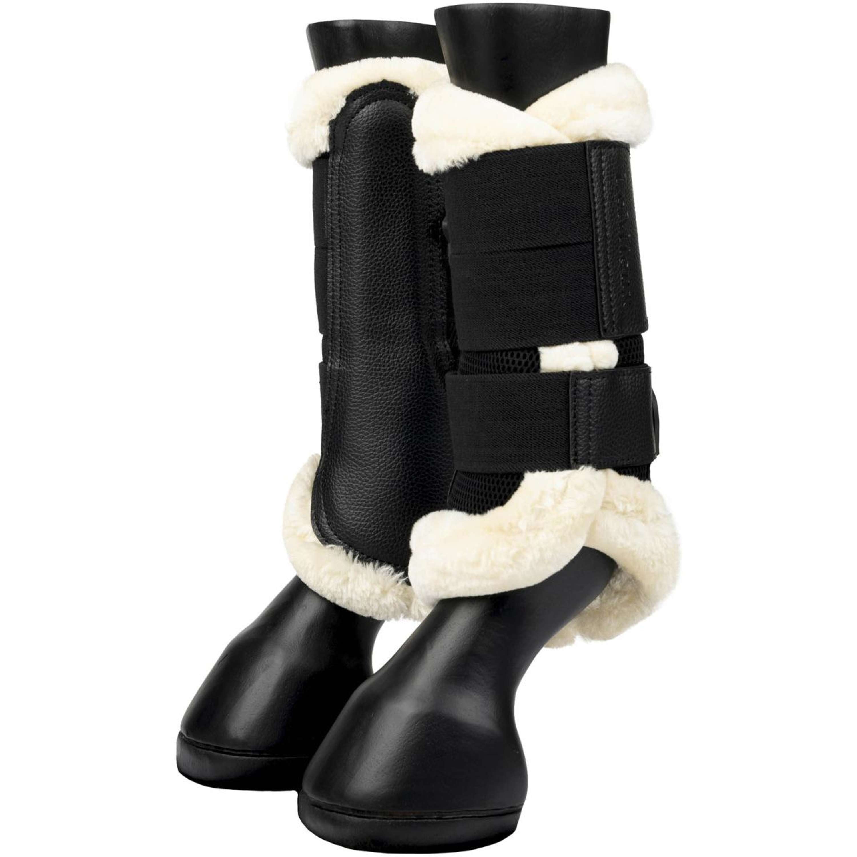 LeMieux Ochraniacze Na Nogi Polar Edge Mesh Czarny/Naturalny