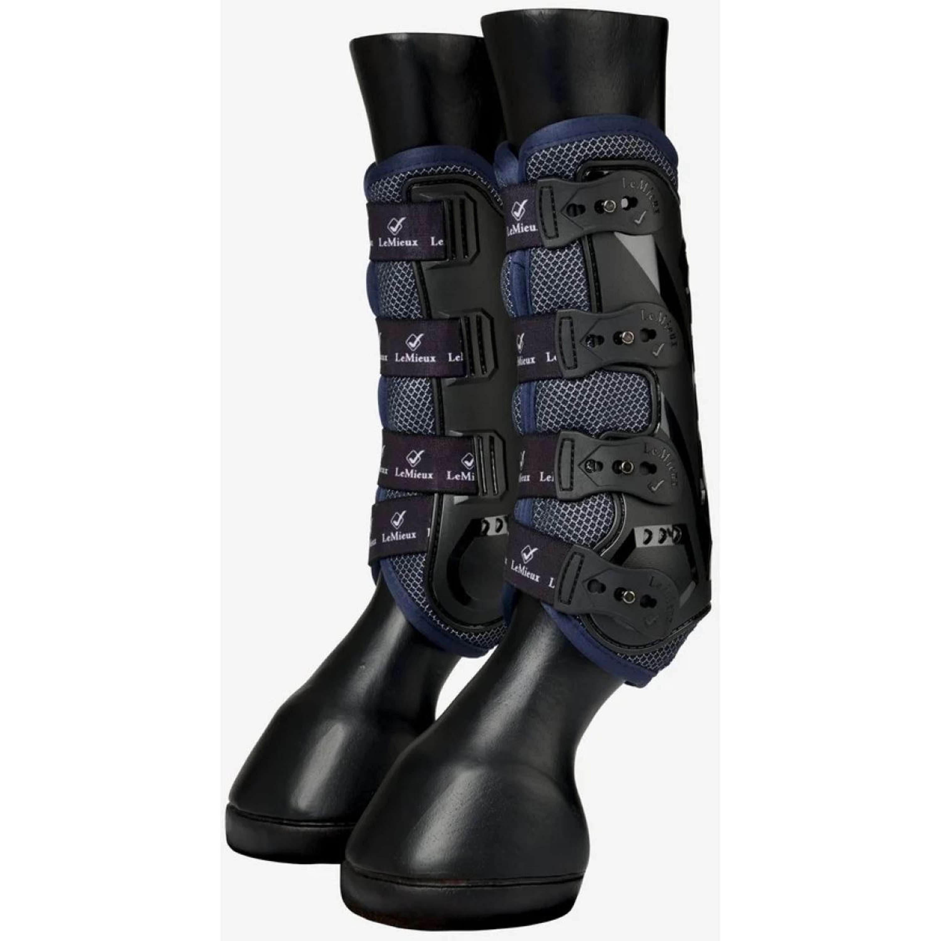 LeMieux Ochraniacze Snug Boots Ultramesh Tylne Granatowe