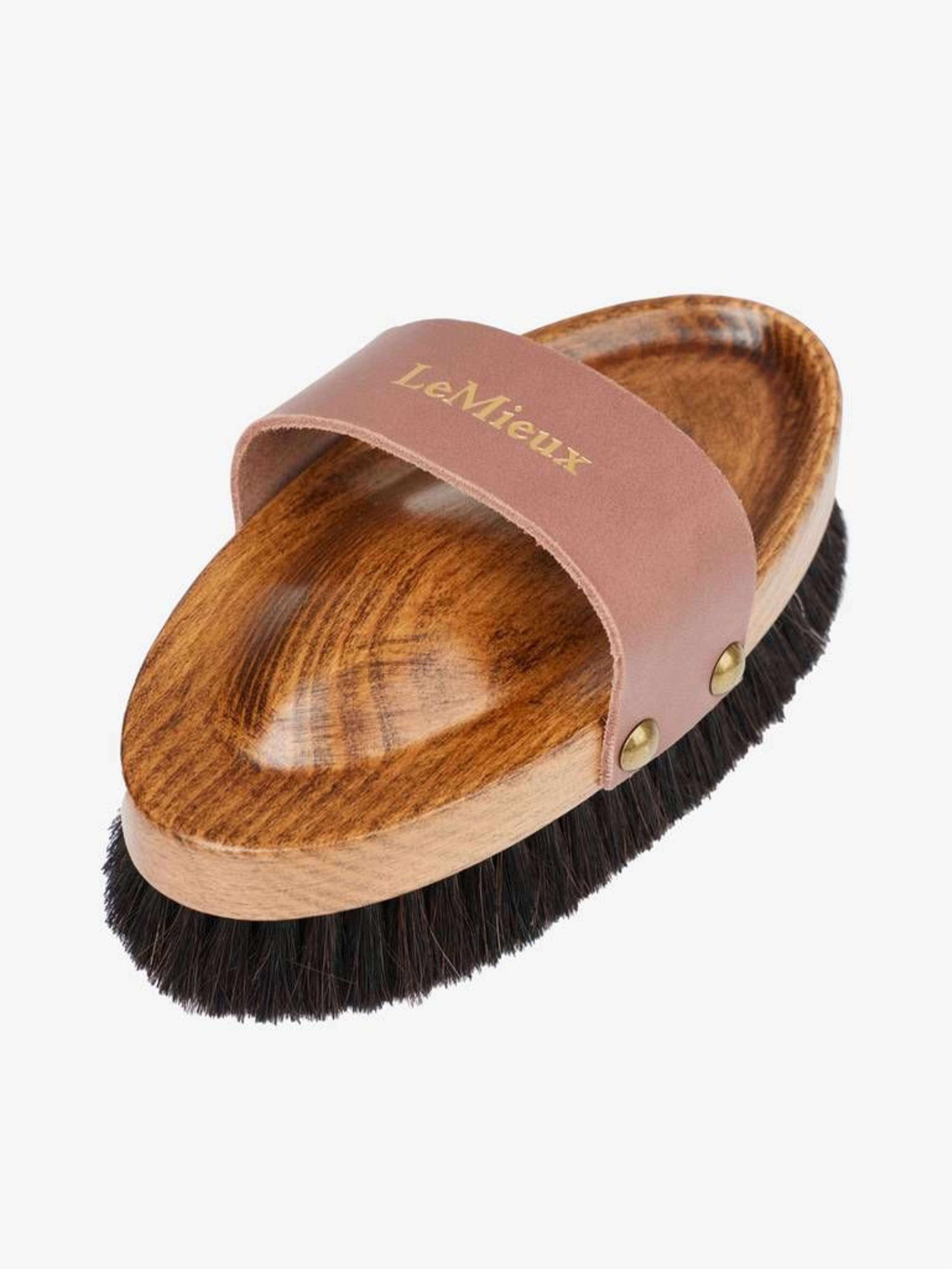 LeMieux Szczotki Artisan Wełna jagnięca Brązowe