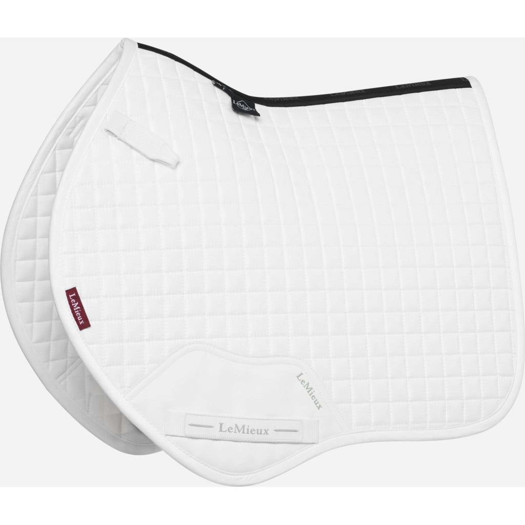 LeMieux Czakrak Mini Suede Square Close Contact Biały