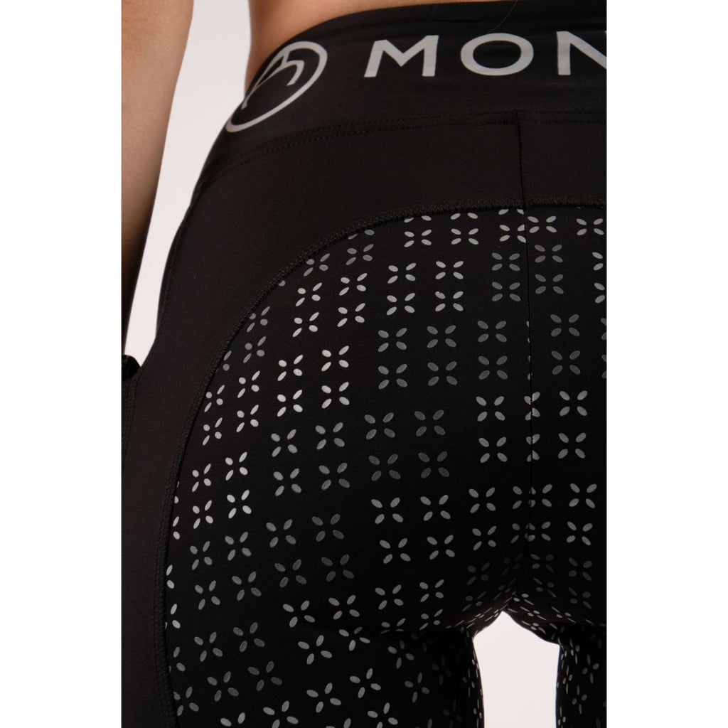 Montar Legginsy Jeździeckie Selena Pull On Full Grip Czarny