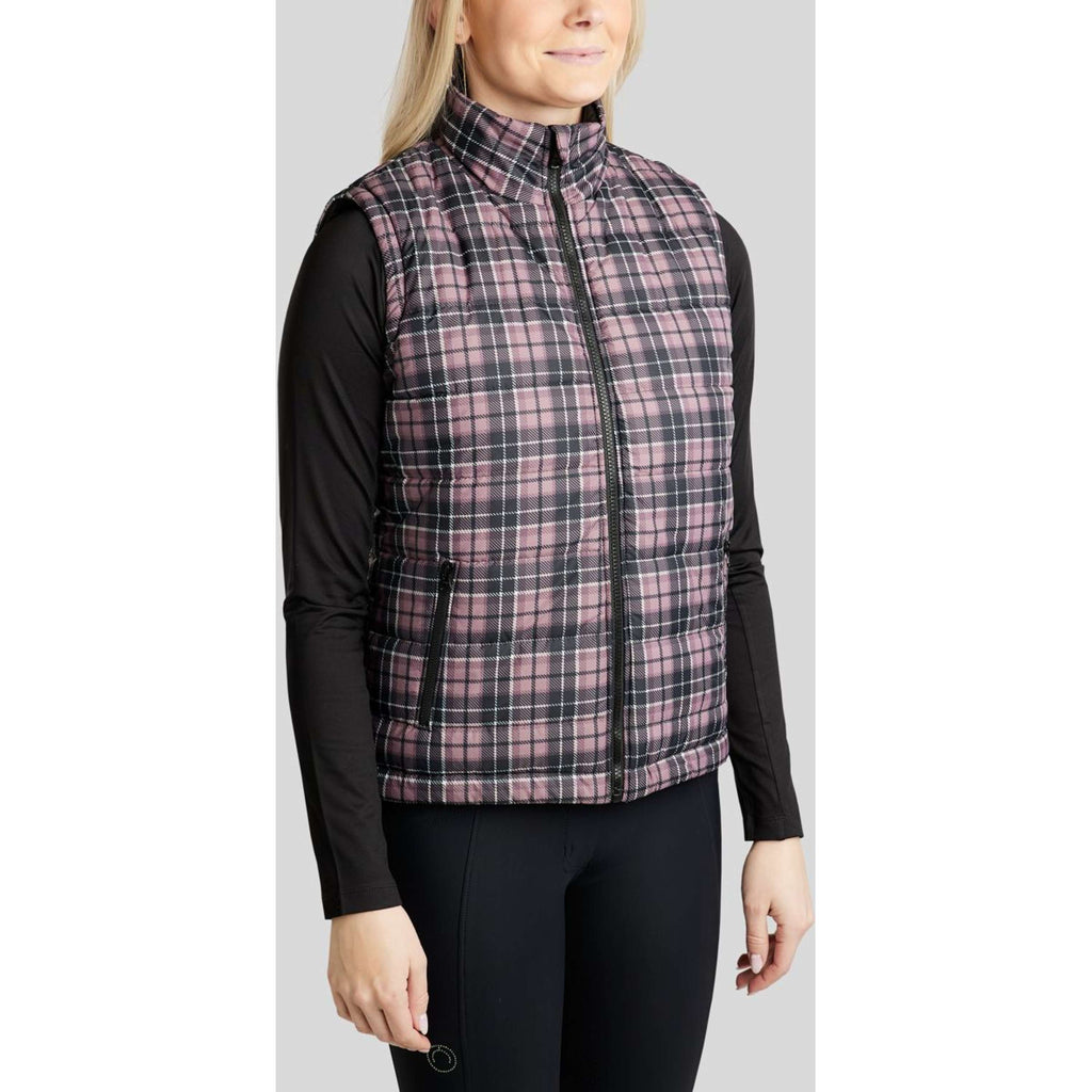 Montar Bezrękawnik Ocieplający MoCheri Reversible Black Peony