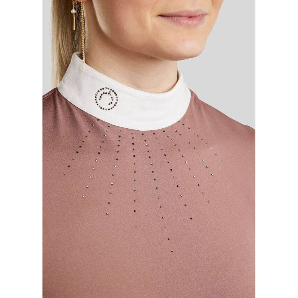 Montar Koszulka Konkursowa MoEmilia Długie Rękawy Dusty Rose