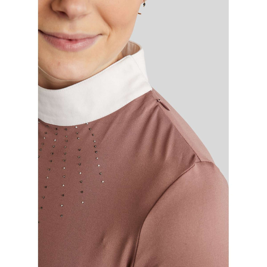 Montar Koszulka Konkursowa MoEmilia Długie Rękawy Dusty Rose