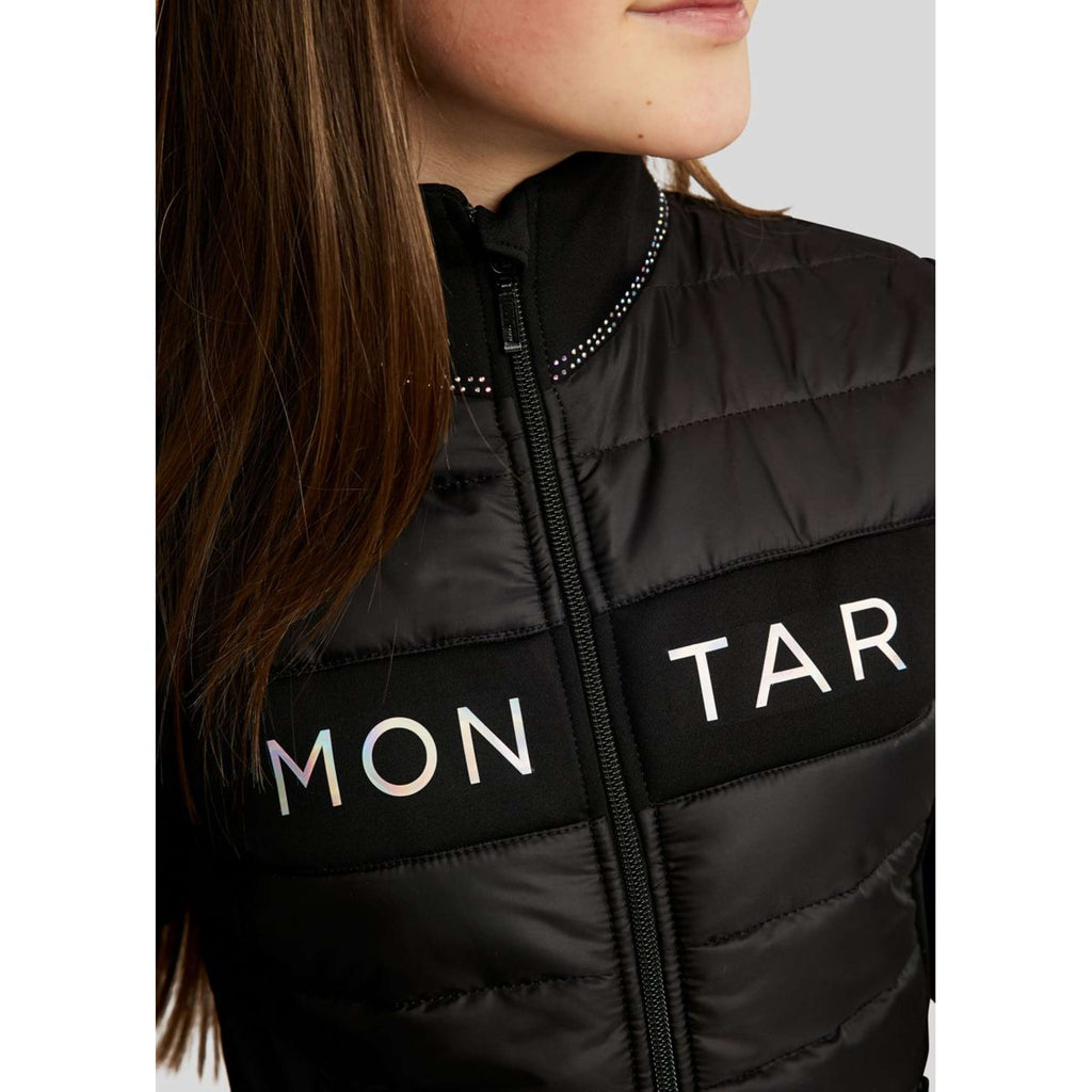 Montar Bluza Z Kapturem I Zamkiem MoCha Czarny