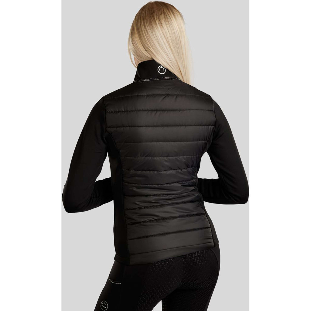 Montar Bluza Z Kapturem I Zamkiem MoCha Czarny