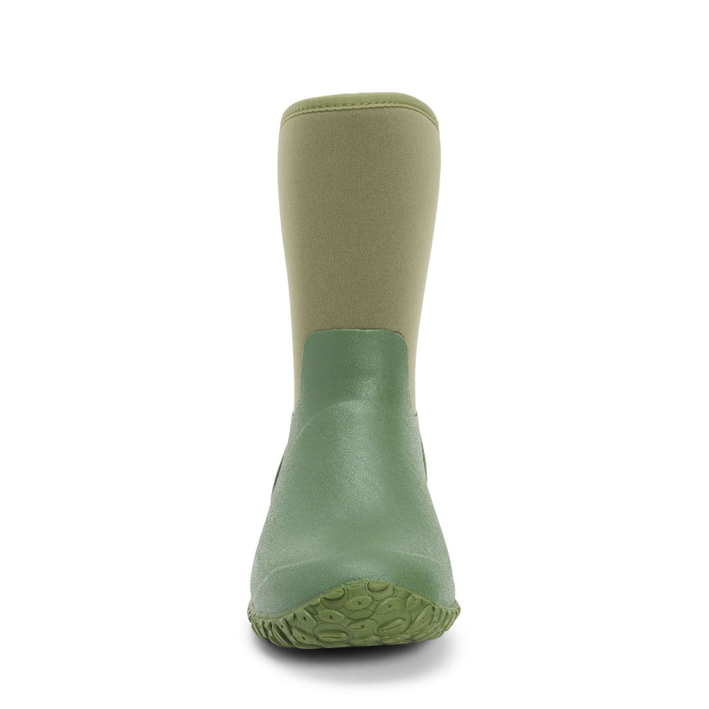 Muck Boot Muckster II Mid Damski Zielony/Różowy Nadruk