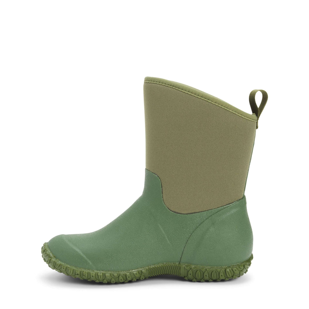 Muck Boot Muckster II Mid Damski Zielony/Różowy Nadruk