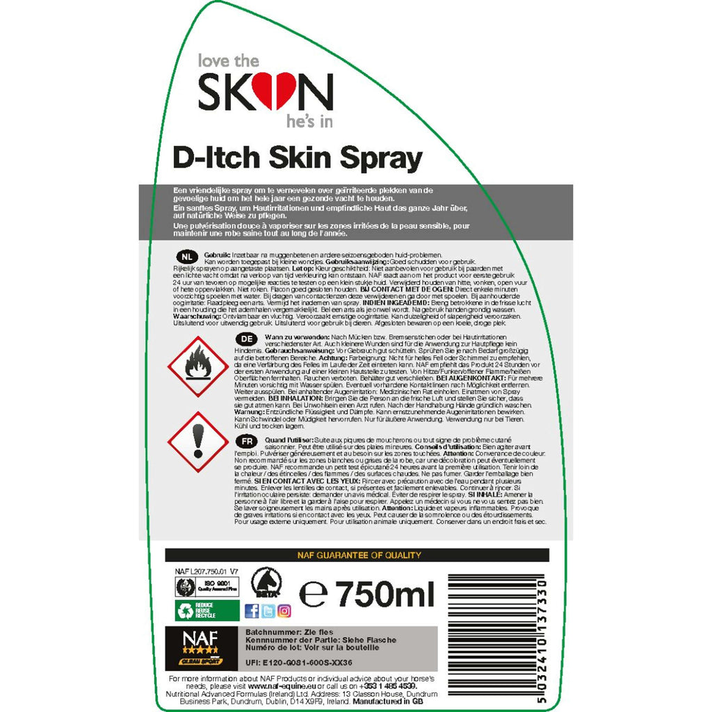 NAF Kochaj Skórę, W Której Żyje Skóra Spray