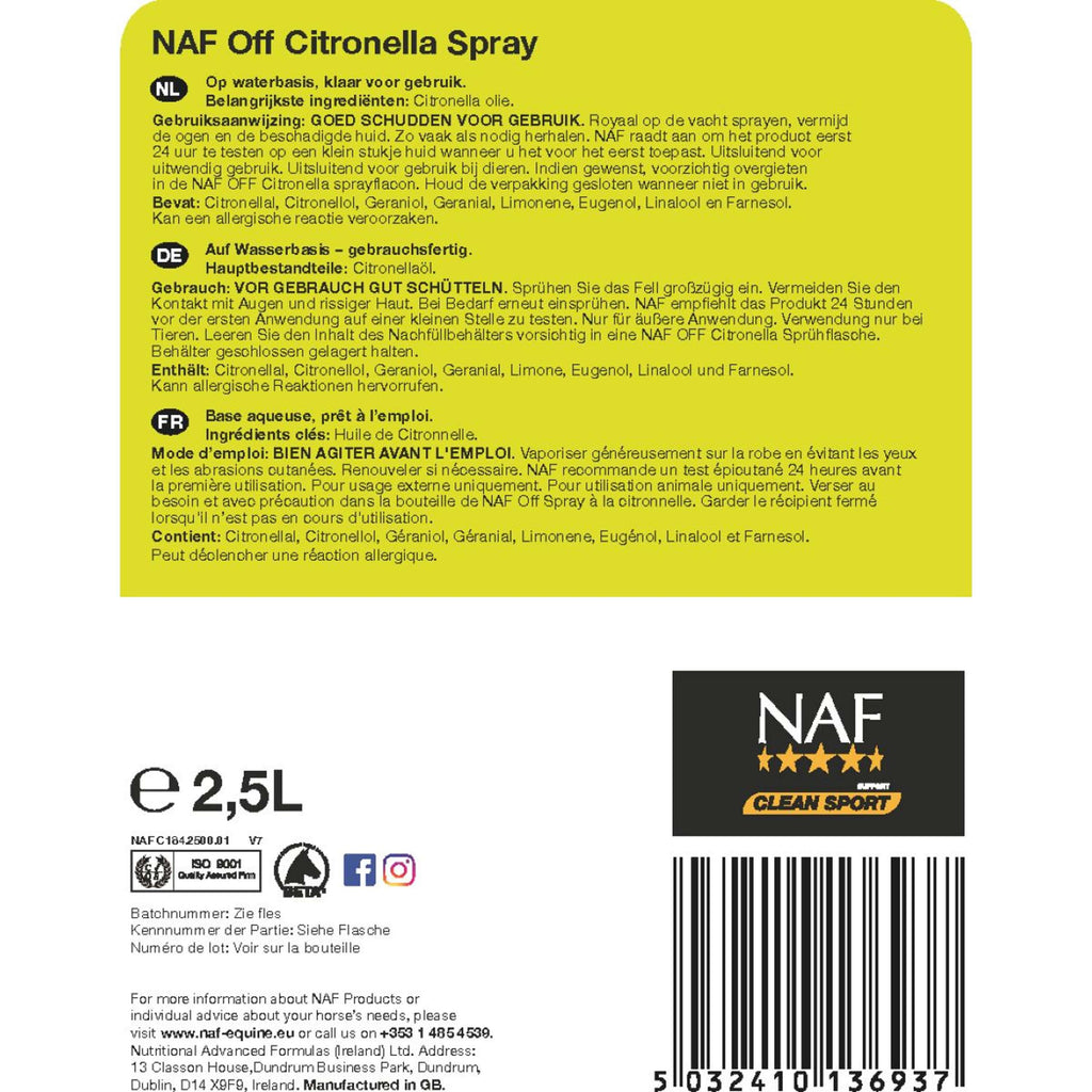 Spray z cytronelą NAF