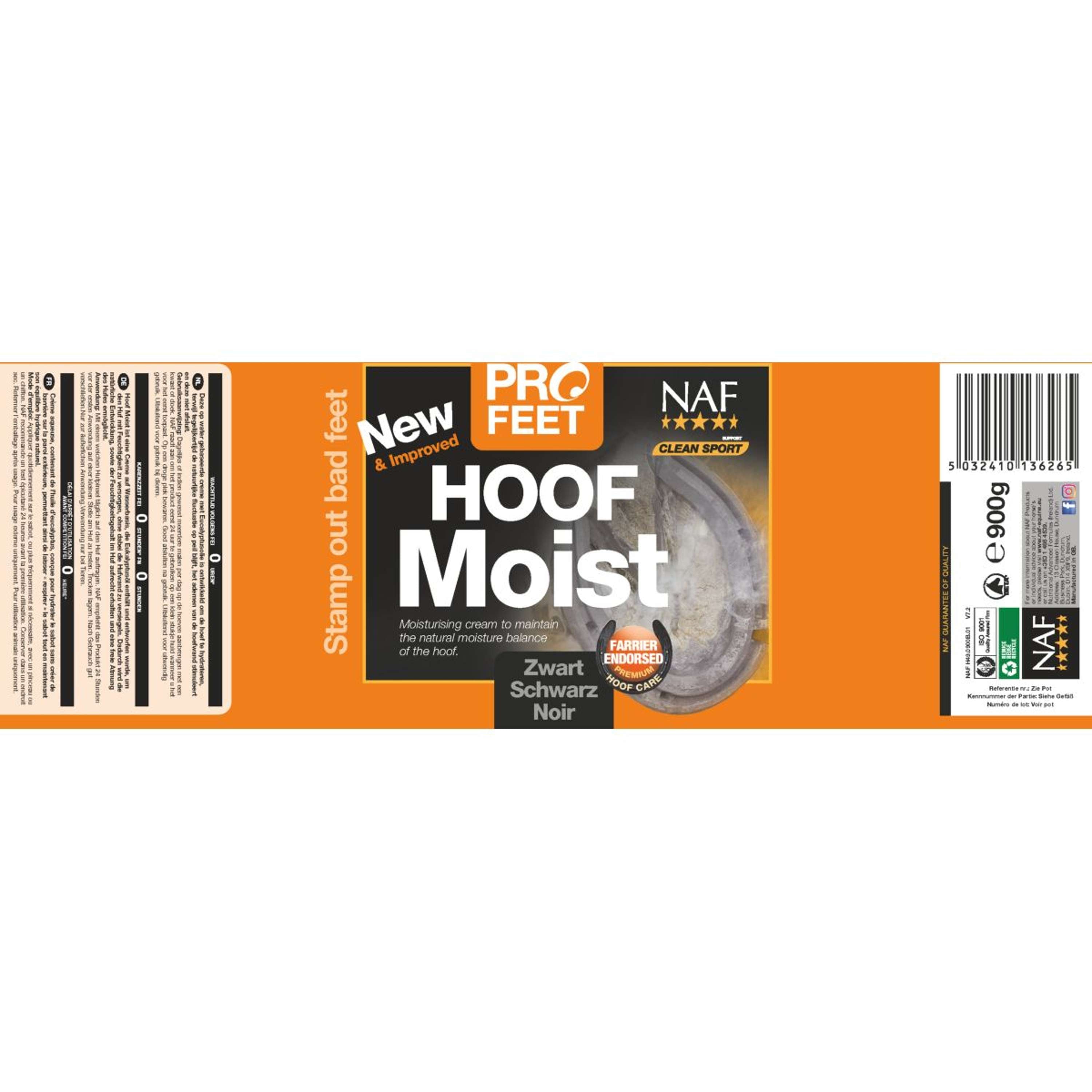 NAF Profeet Hoof Moist Czarny