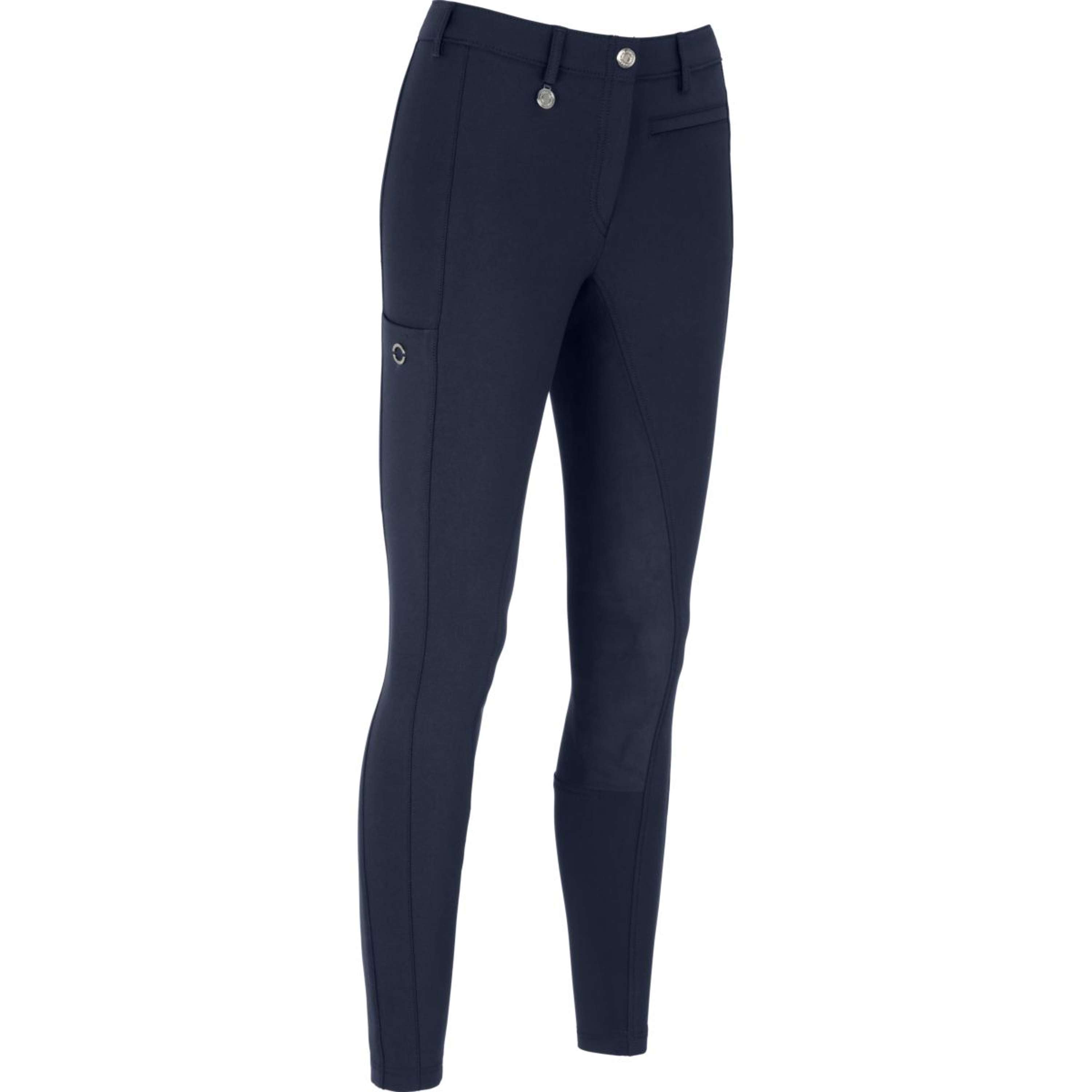 Pikeur Bryczesy New Lugana McCrown Pełny Lej Midwaist Granatowe