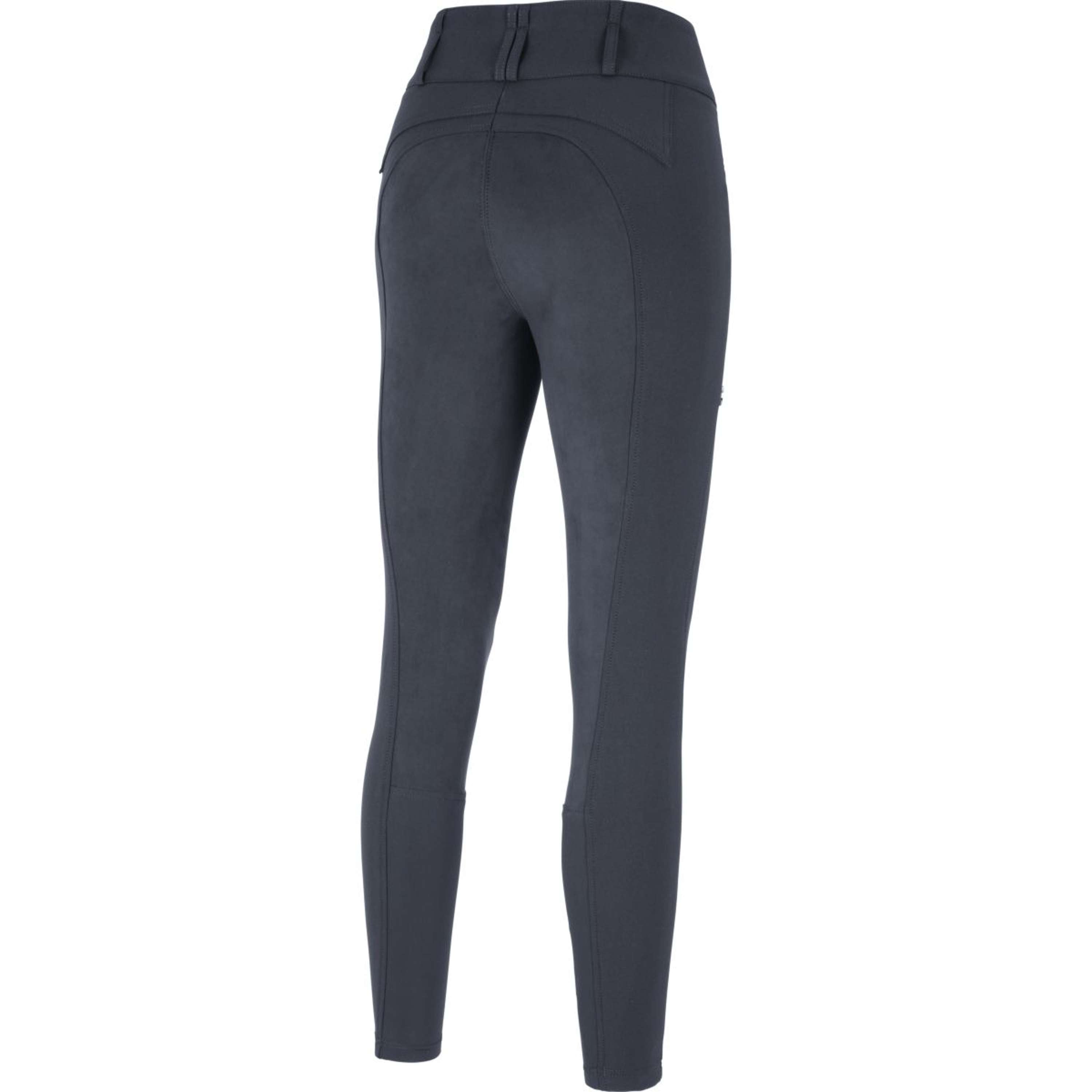 Pikeur Bryczesy Candela New Skórzany Siedzisko Dark Shadow