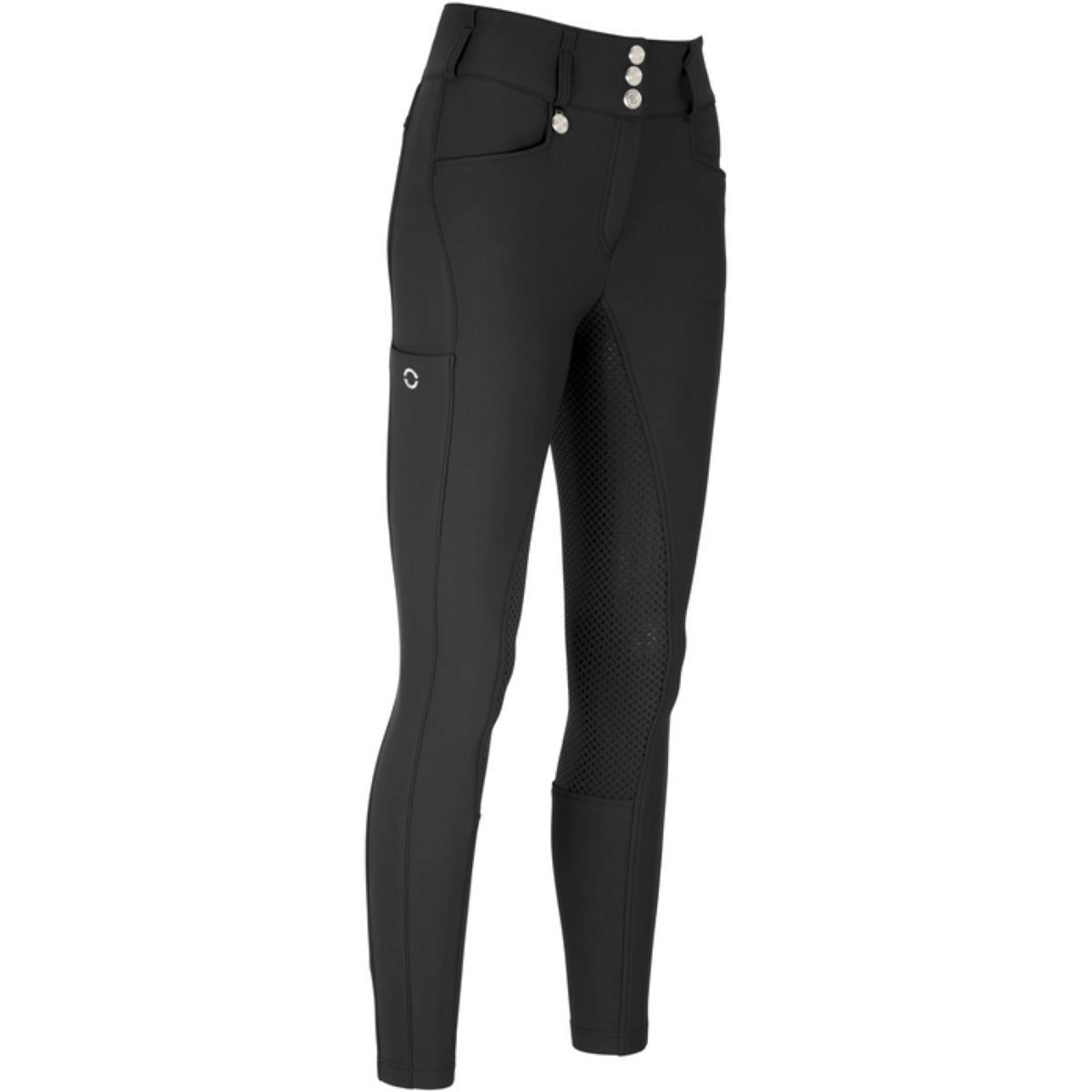 Pikeur Bryczesy New Candela Winter Full Grip Czarny