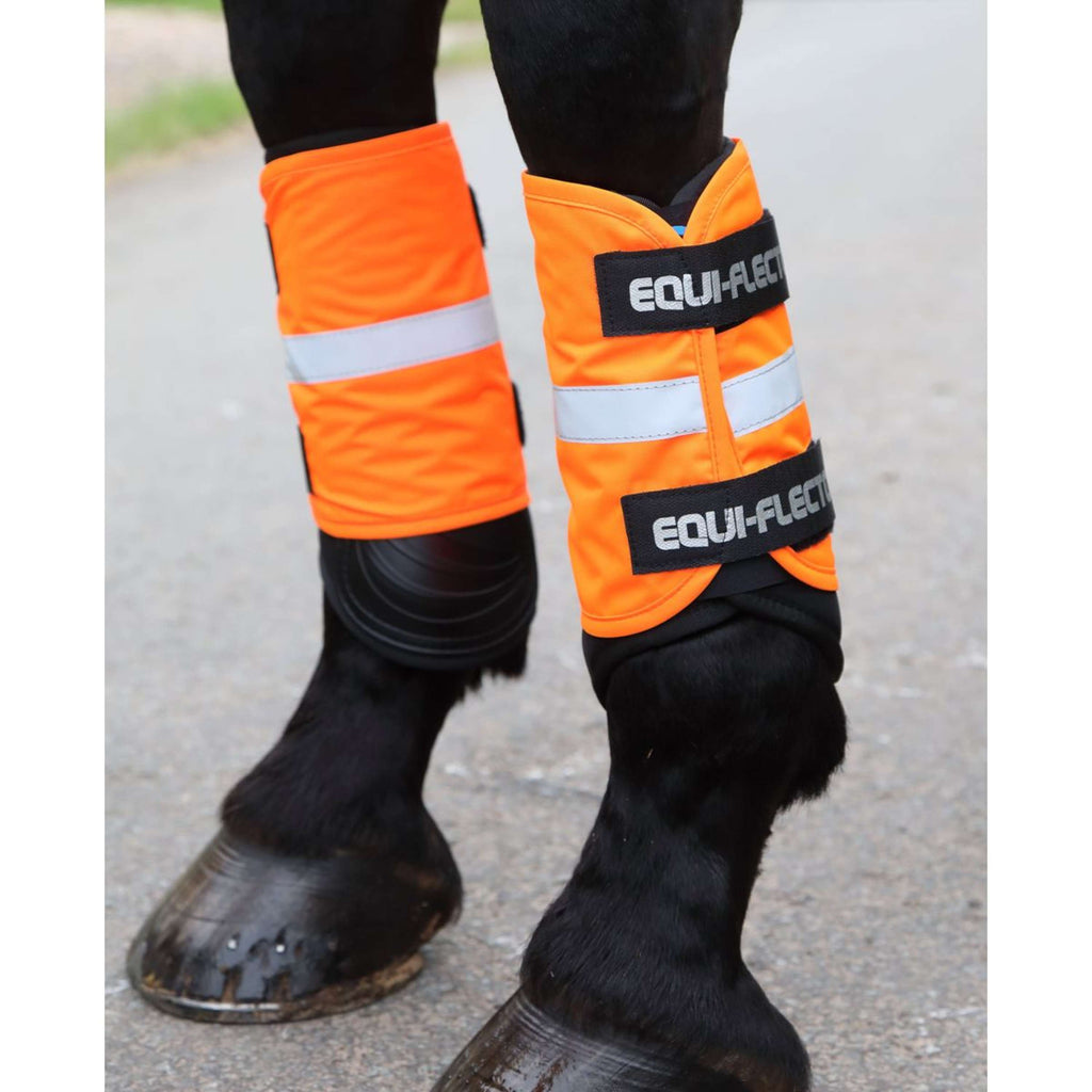Equi-Flector by Shires Opaska odblaskowa na rękę/nogę pomarańczowa