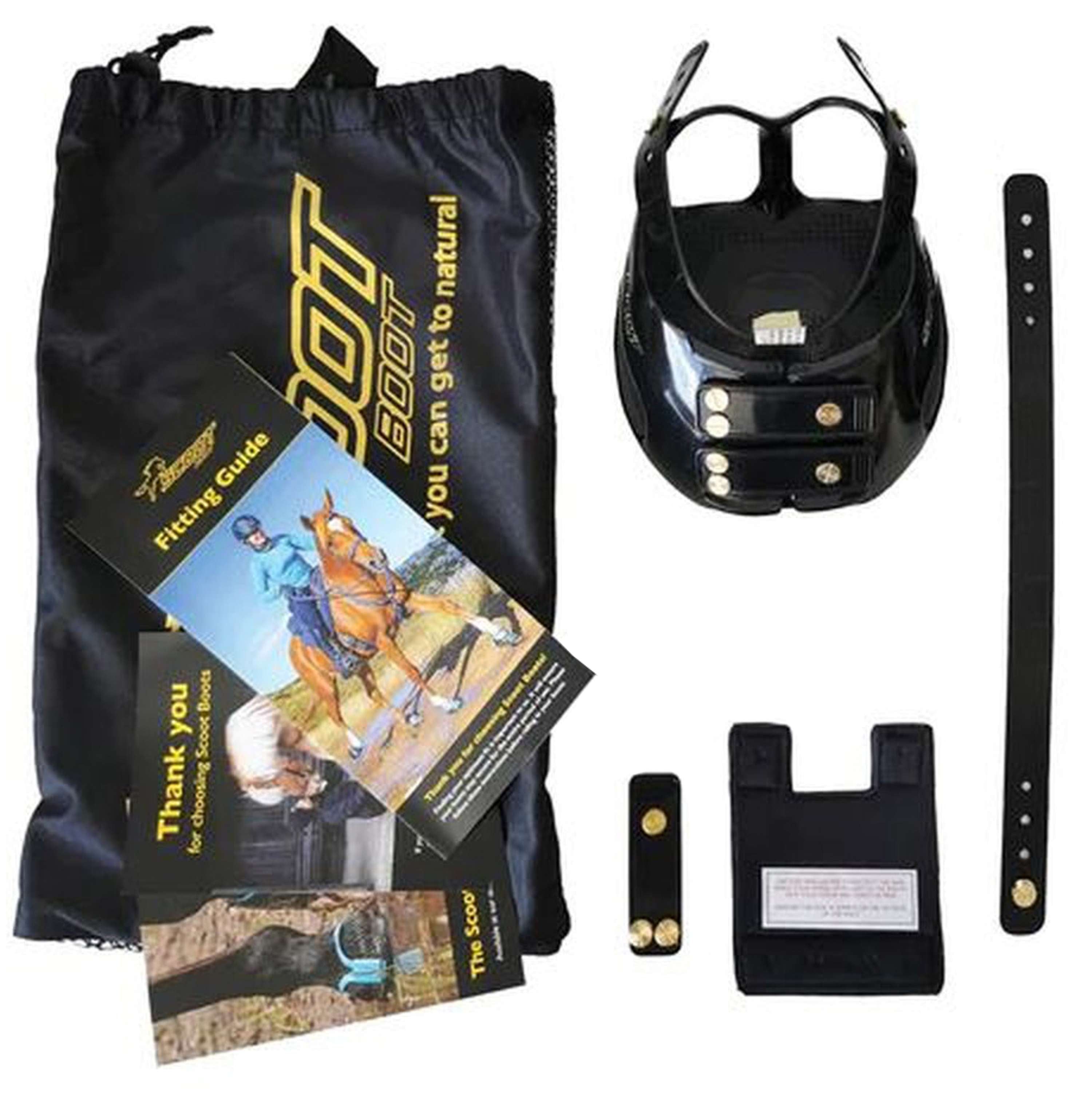 Scoot Boot Podkowa Slim Single Czarny