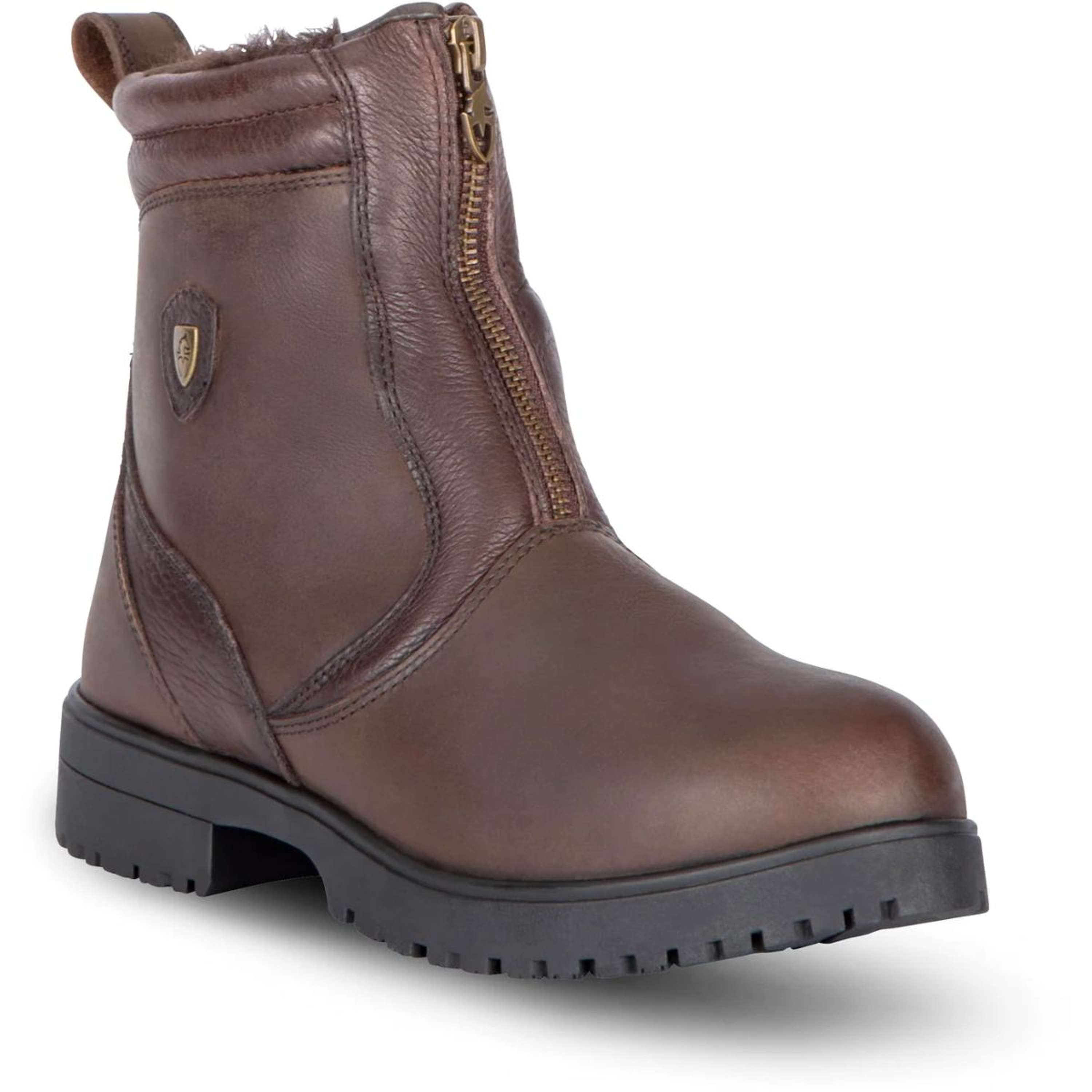 Moretta by Shires Jodhpury Atri Zip Brązowy