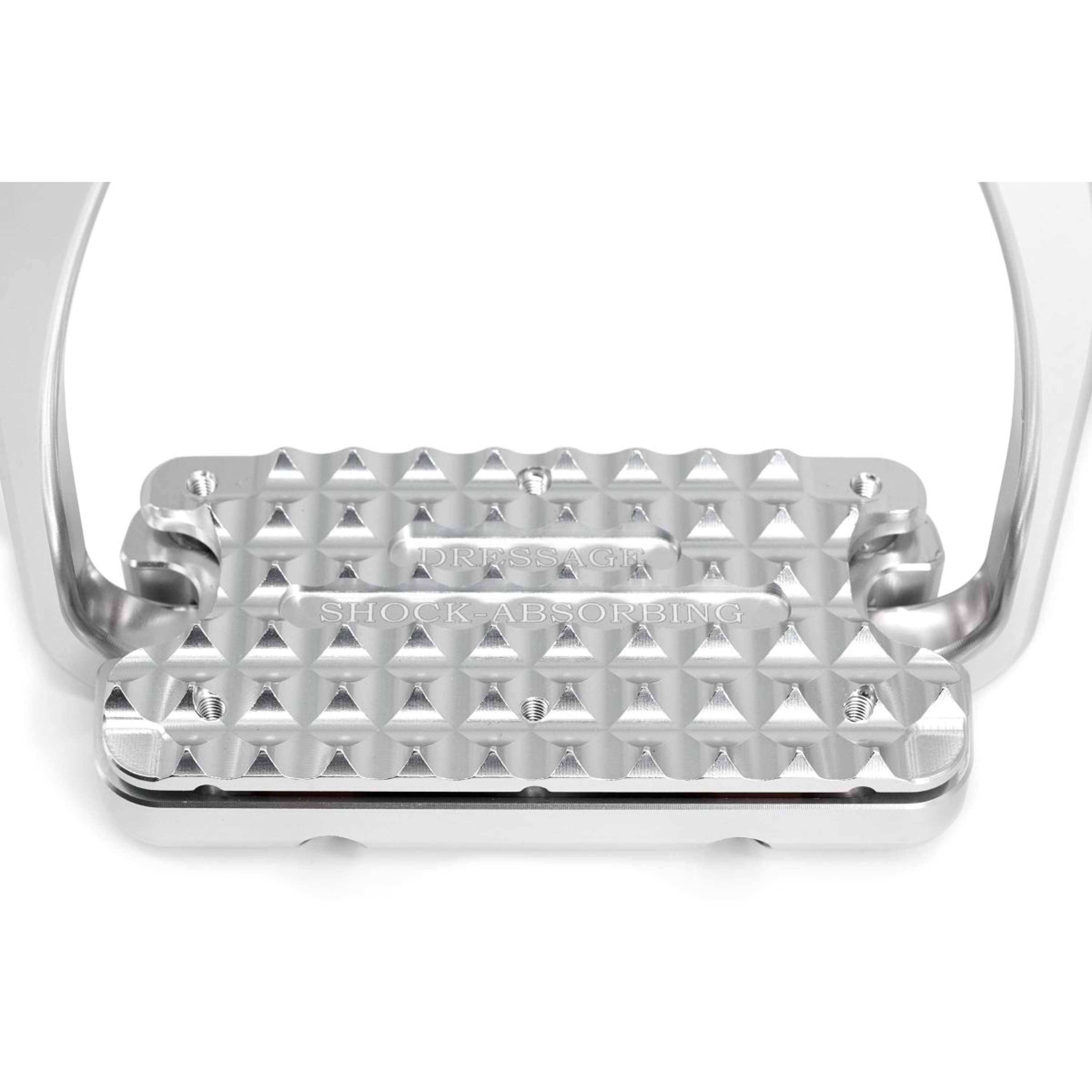 Tech Stirrups Strzemiona Capri Plus Ujeżdżenie Srebrny