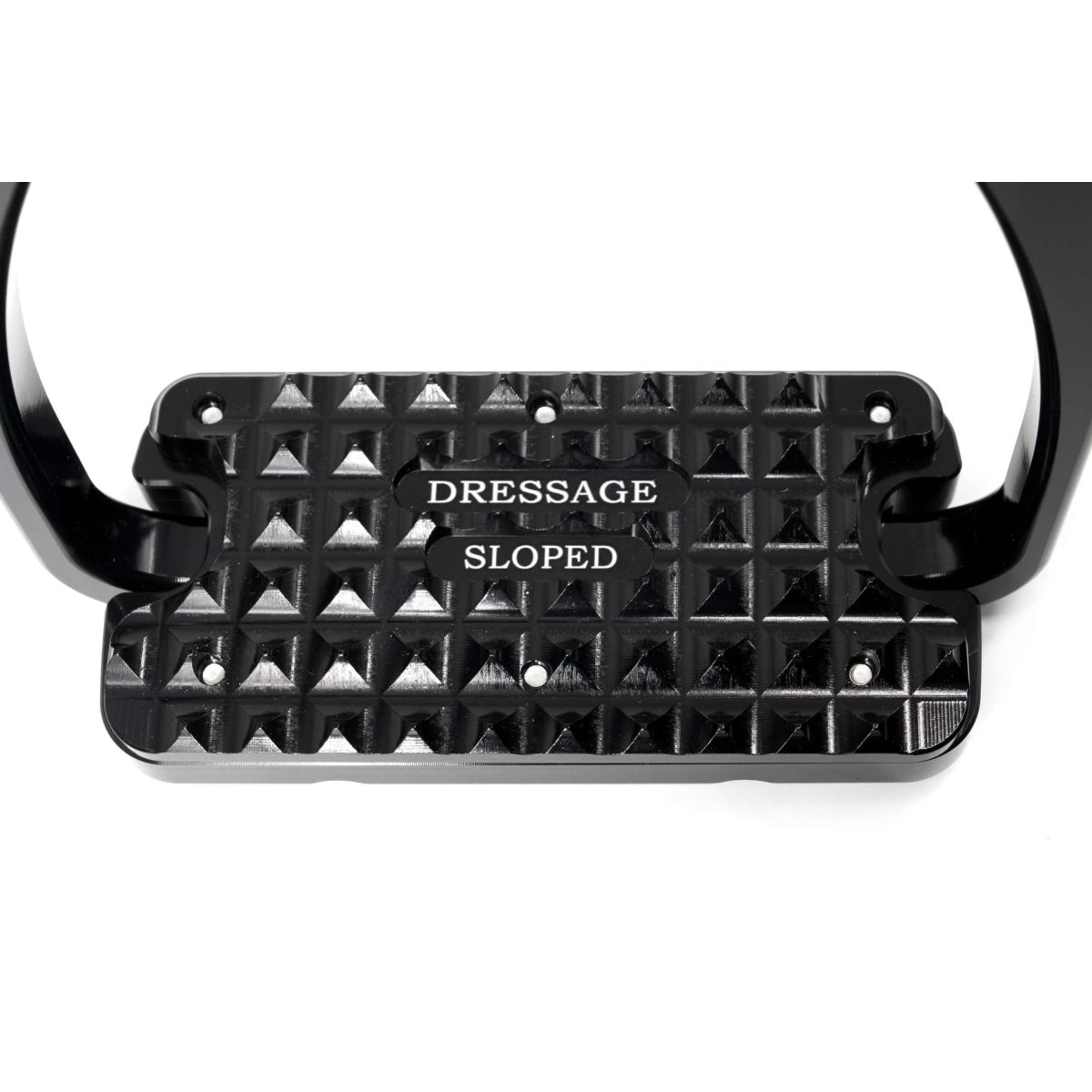 Tech Stirrups Strzemiona Capri Classic Ujeżdżeniowe Czarne