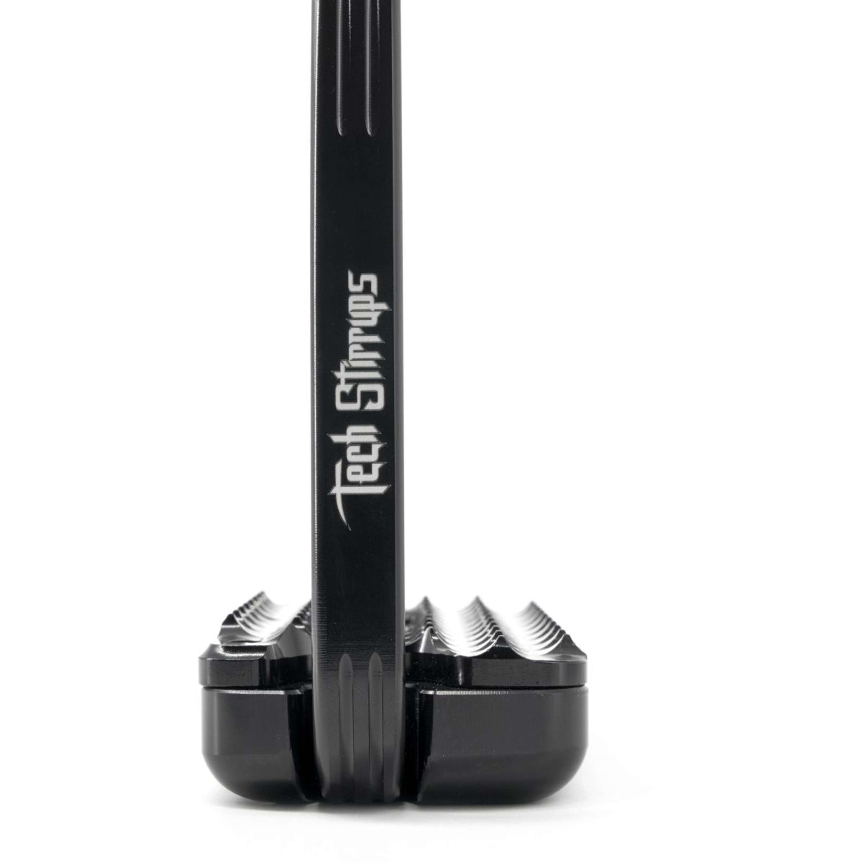 Tech Stirrups Strzemiona Capri Classic Ujeżdżeniowe Czarne