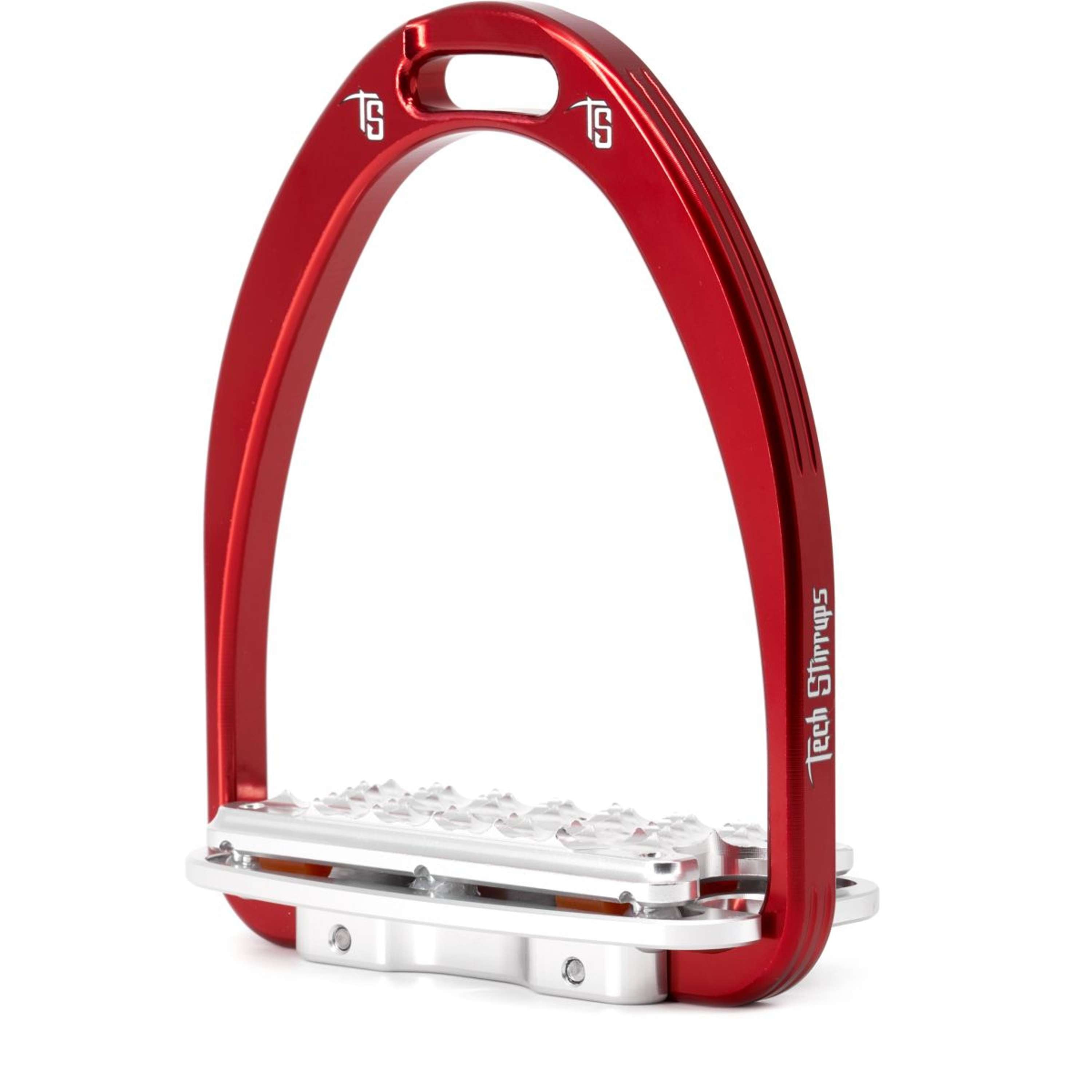 Tech Stirrups Strzemiona Siena Plus Czerwone