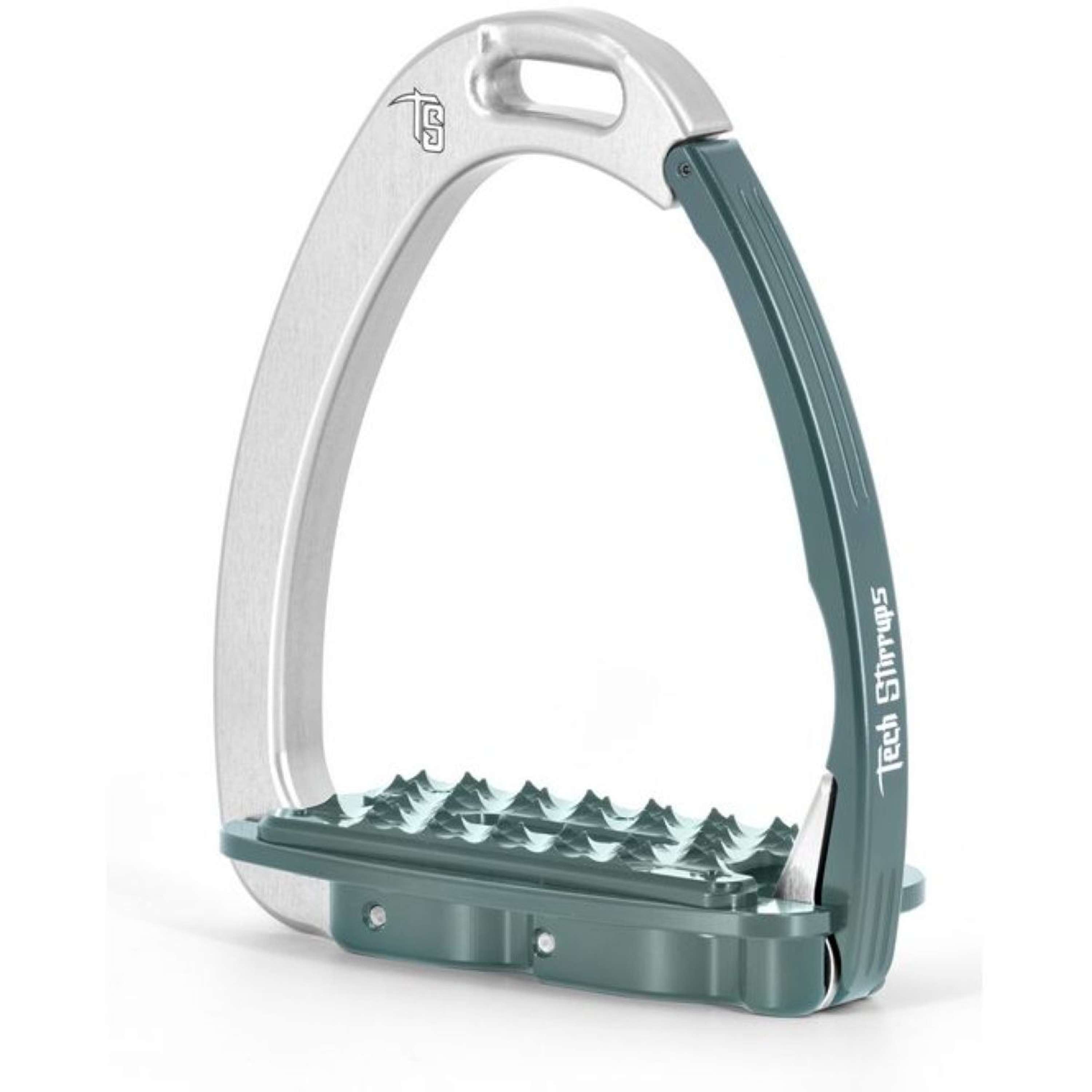 Tech Stirrups Strzemiona Venice Sloped EVO Srebrne/Tytanowe