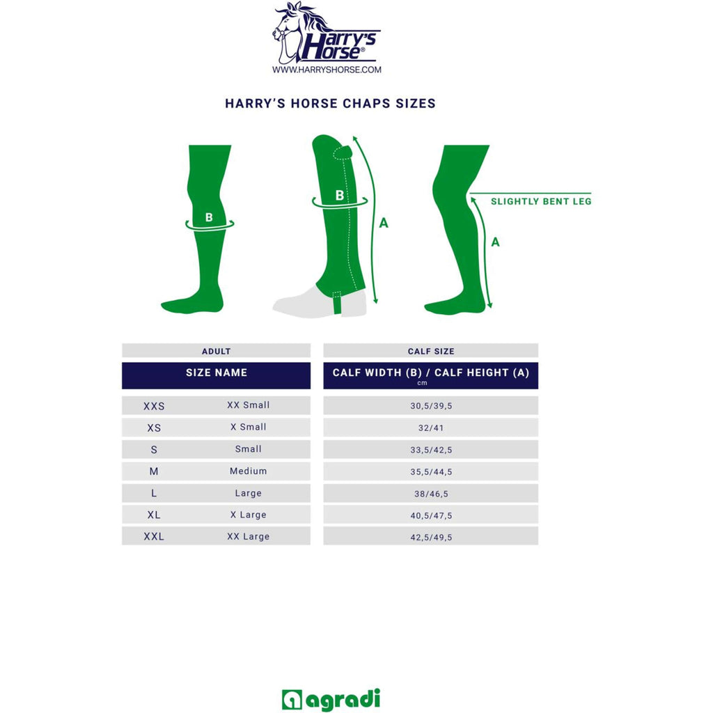 Harry's Horse Chaps Asteroid Czarny