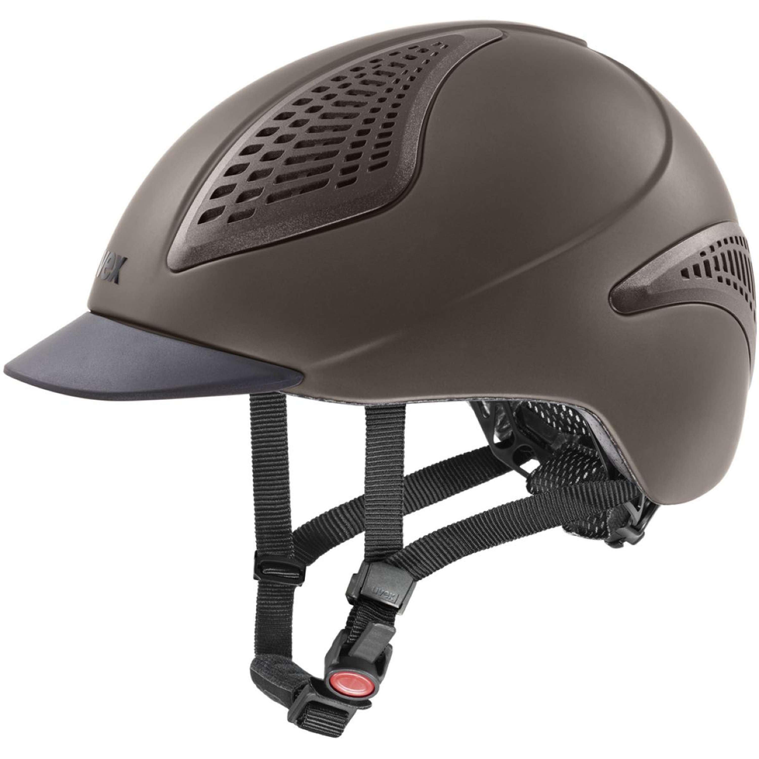 Uvex Kask Jeździecki Exxential III Mokka Matowy