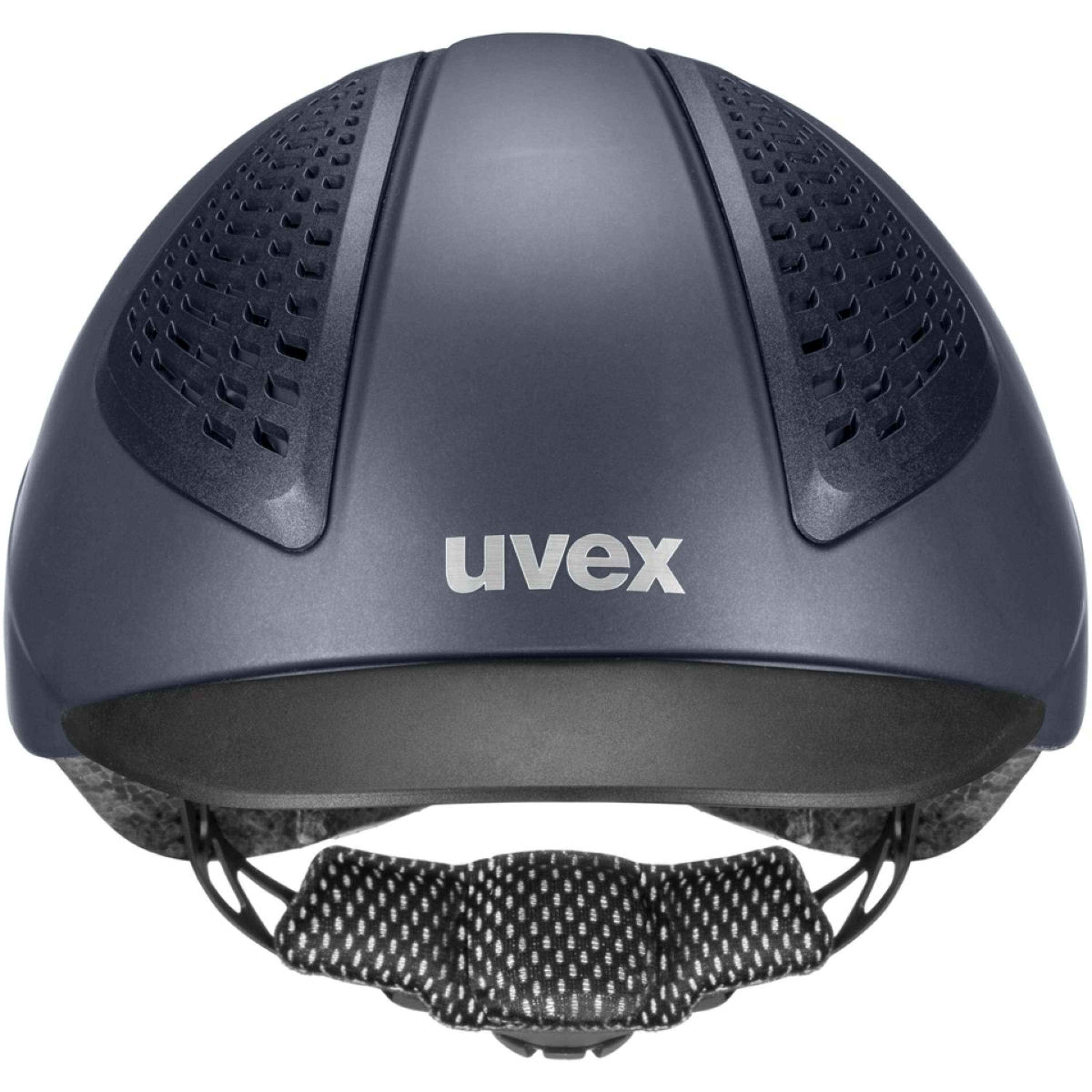 Uvex Kask Jeździecki Exxential III Matowy Niebieski