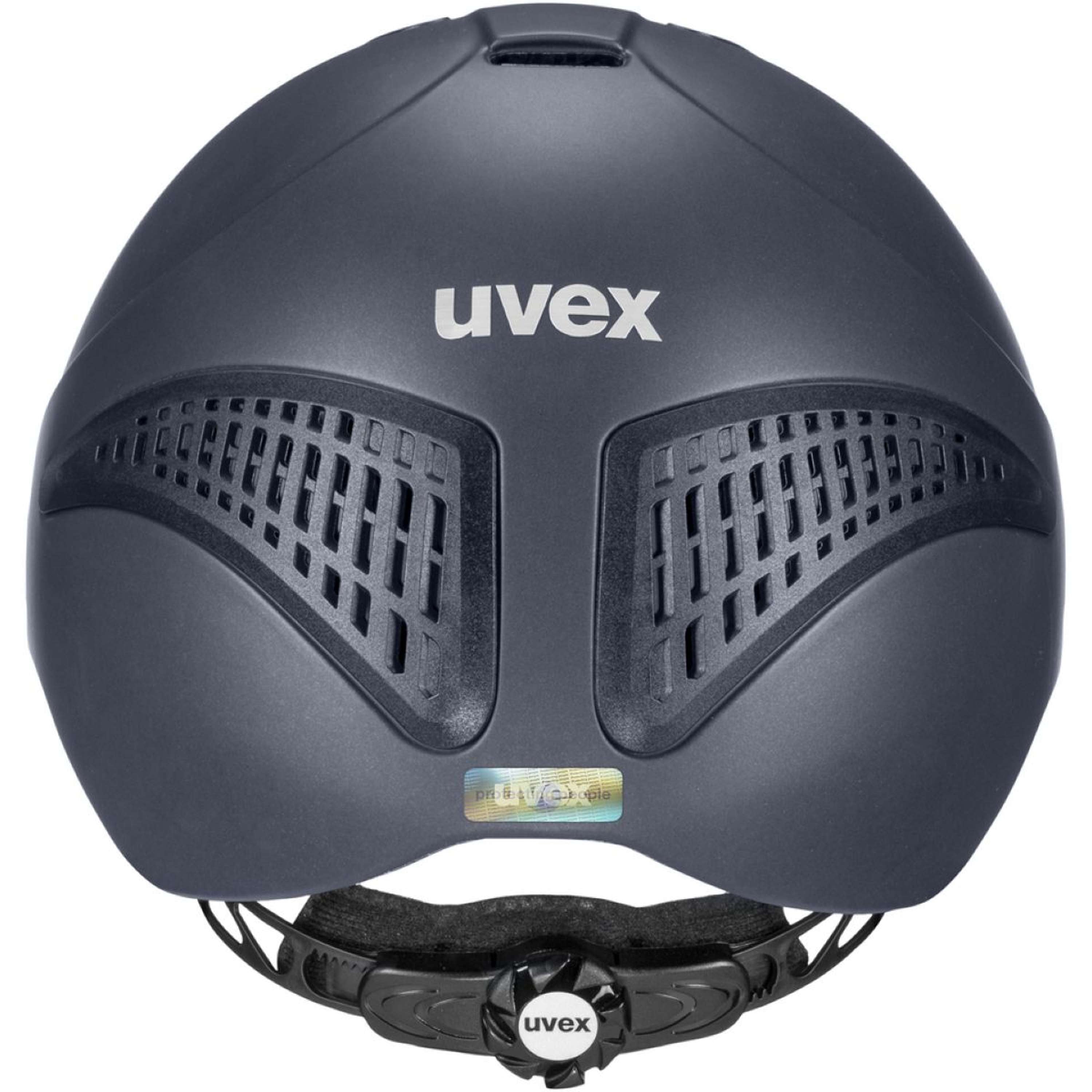 Uvex Kask Jeździecki Exxential III Matowy Niebieski