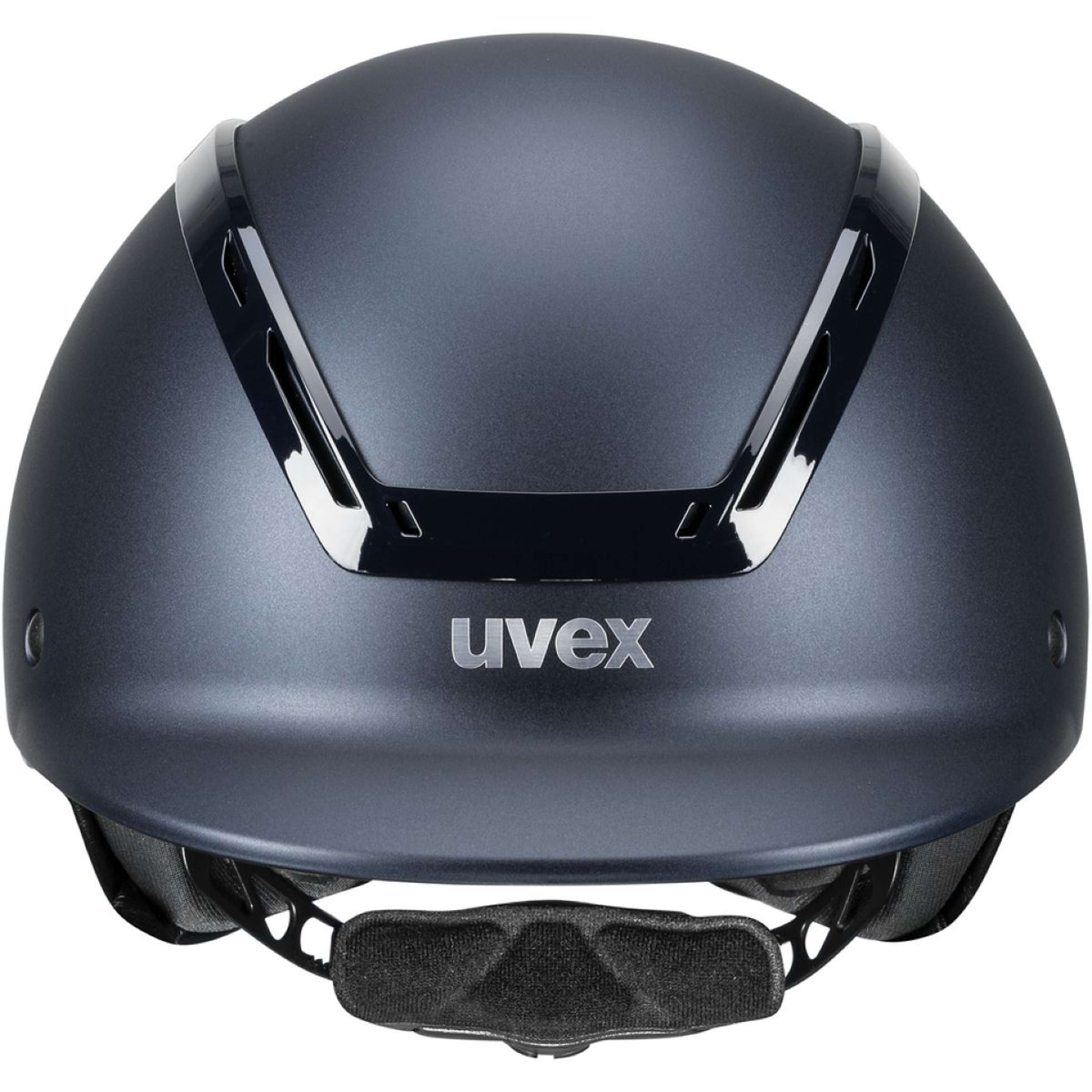 Kask jeździecki Uvex Exxeed Active granatowy