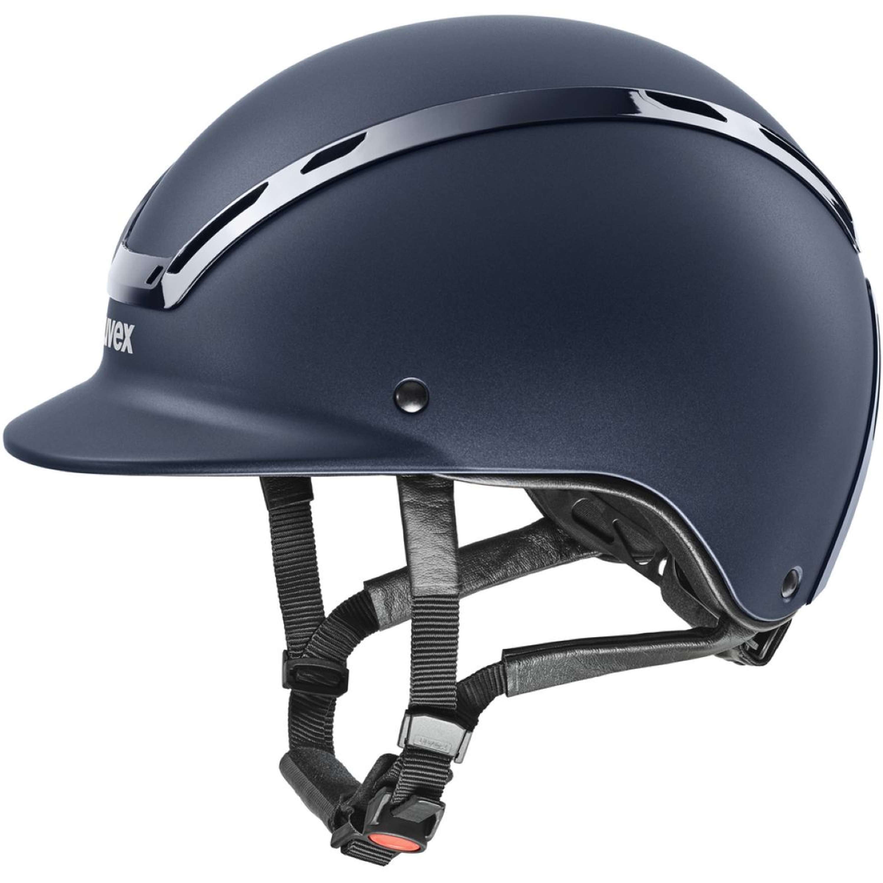 Kask jeździecki Uvex Exxeed Active granatowy