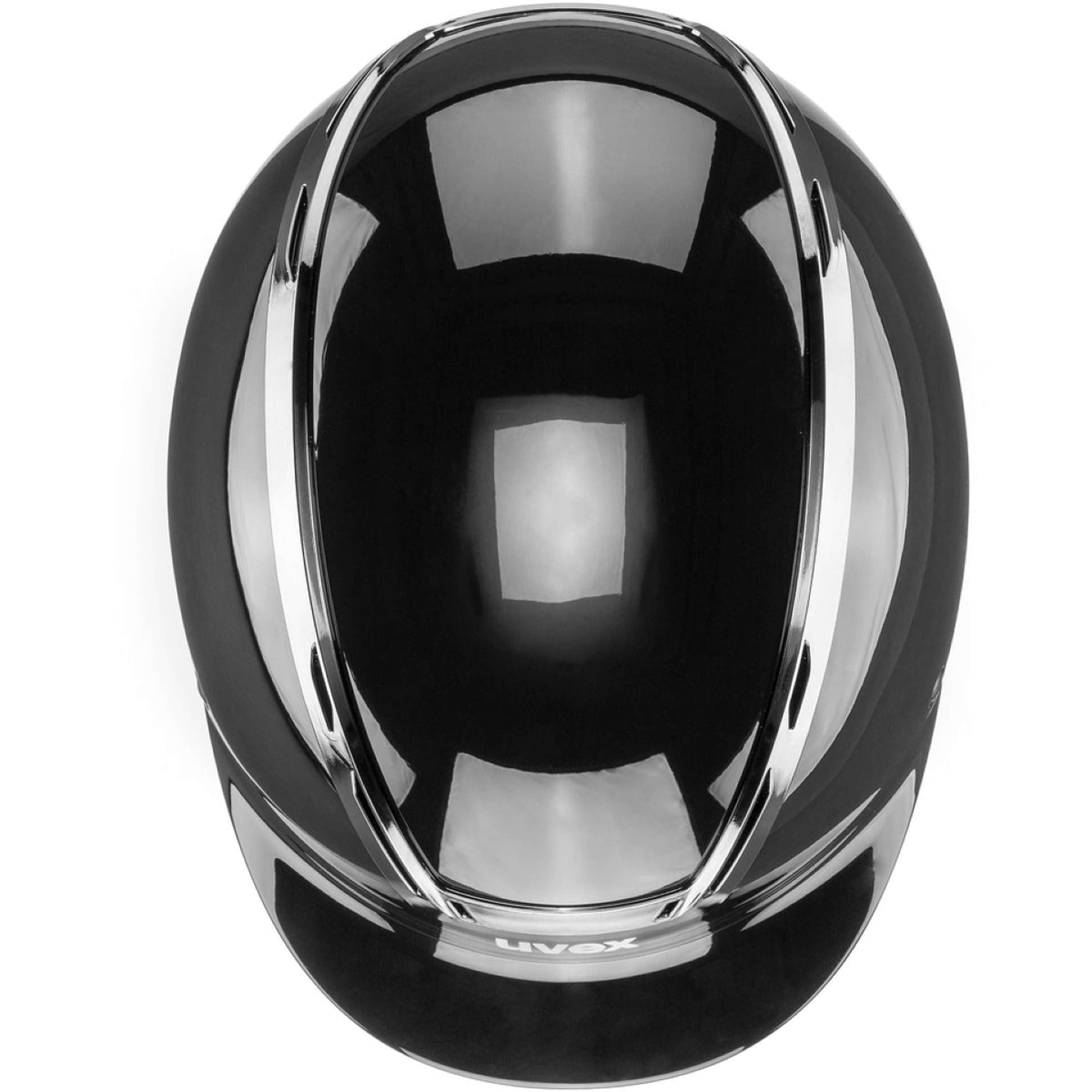 Uvex Kask Jeździecki Exxeed Shiny Chrome Czarny