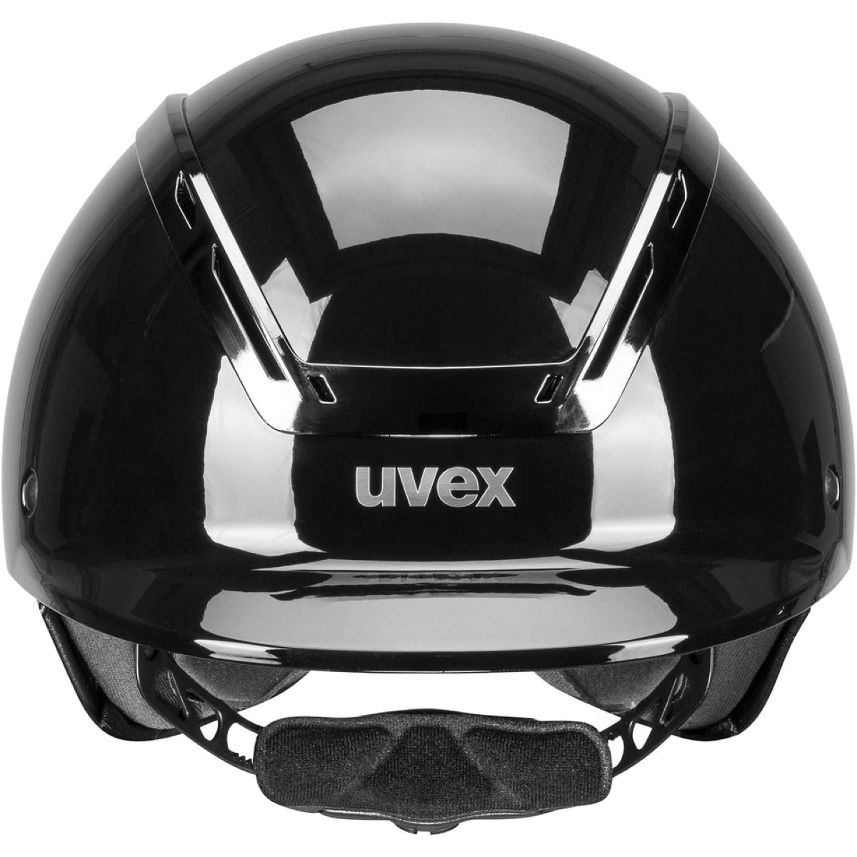 Uvex Kask Jeździecki Exxeed Shiny Chrome Czarny